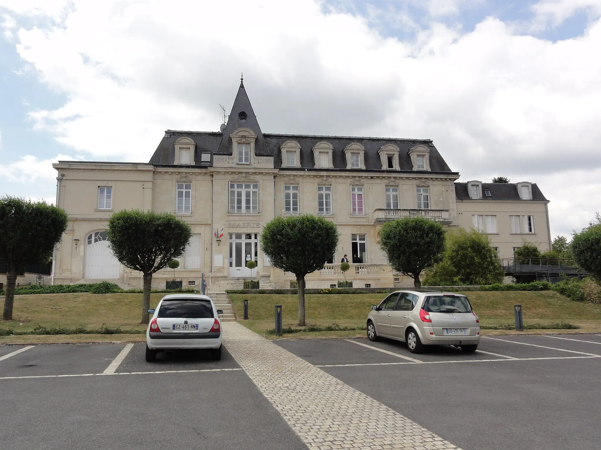 Photo showing: Mercin-et-Vaux (Aisne) mairie