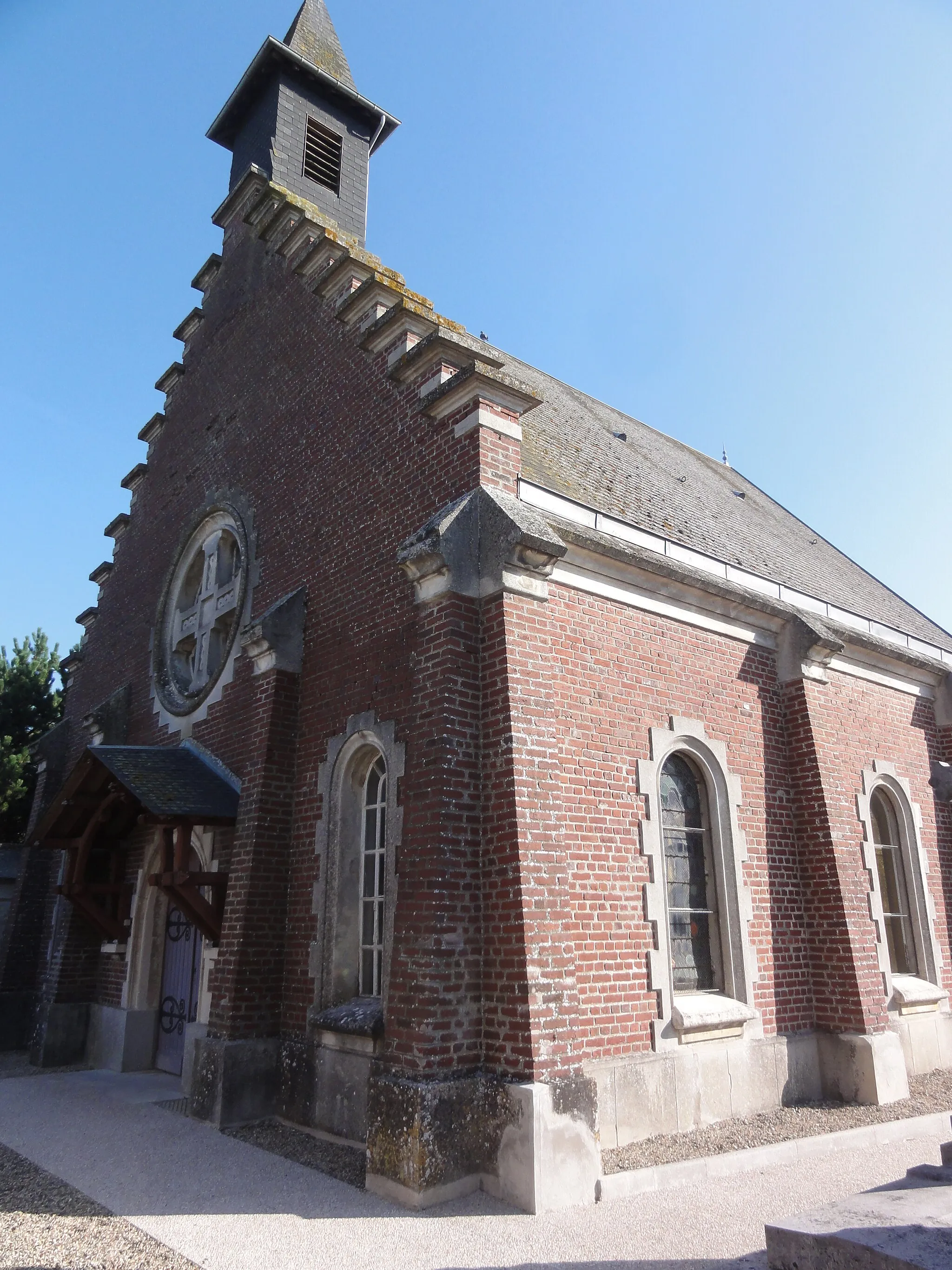 Photo showing: Mesnil-Saint-Laurent (Aisne) église