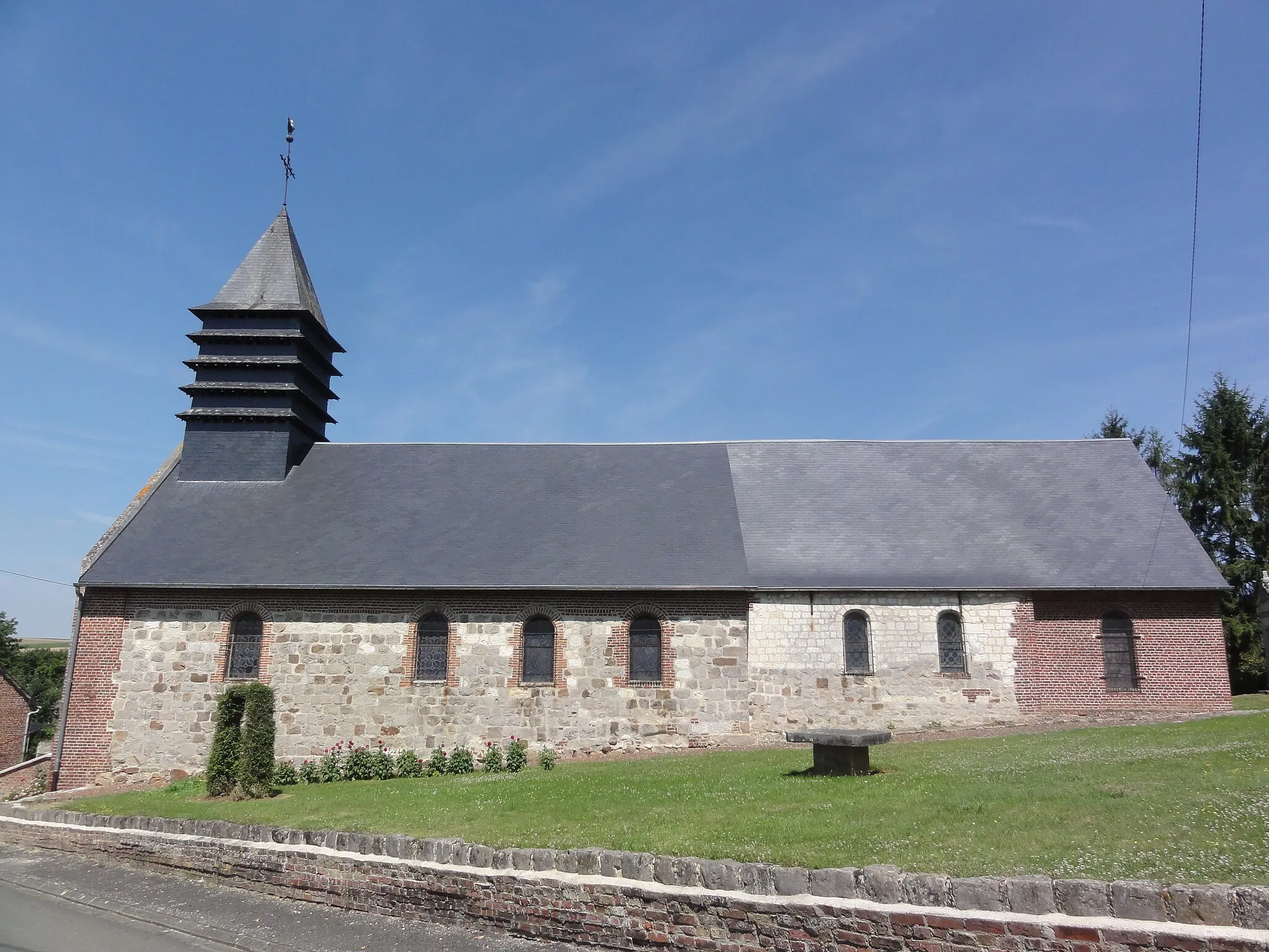 Photo showing: Monceau-le-Neuf-et-Faucouzy (Aisne) église