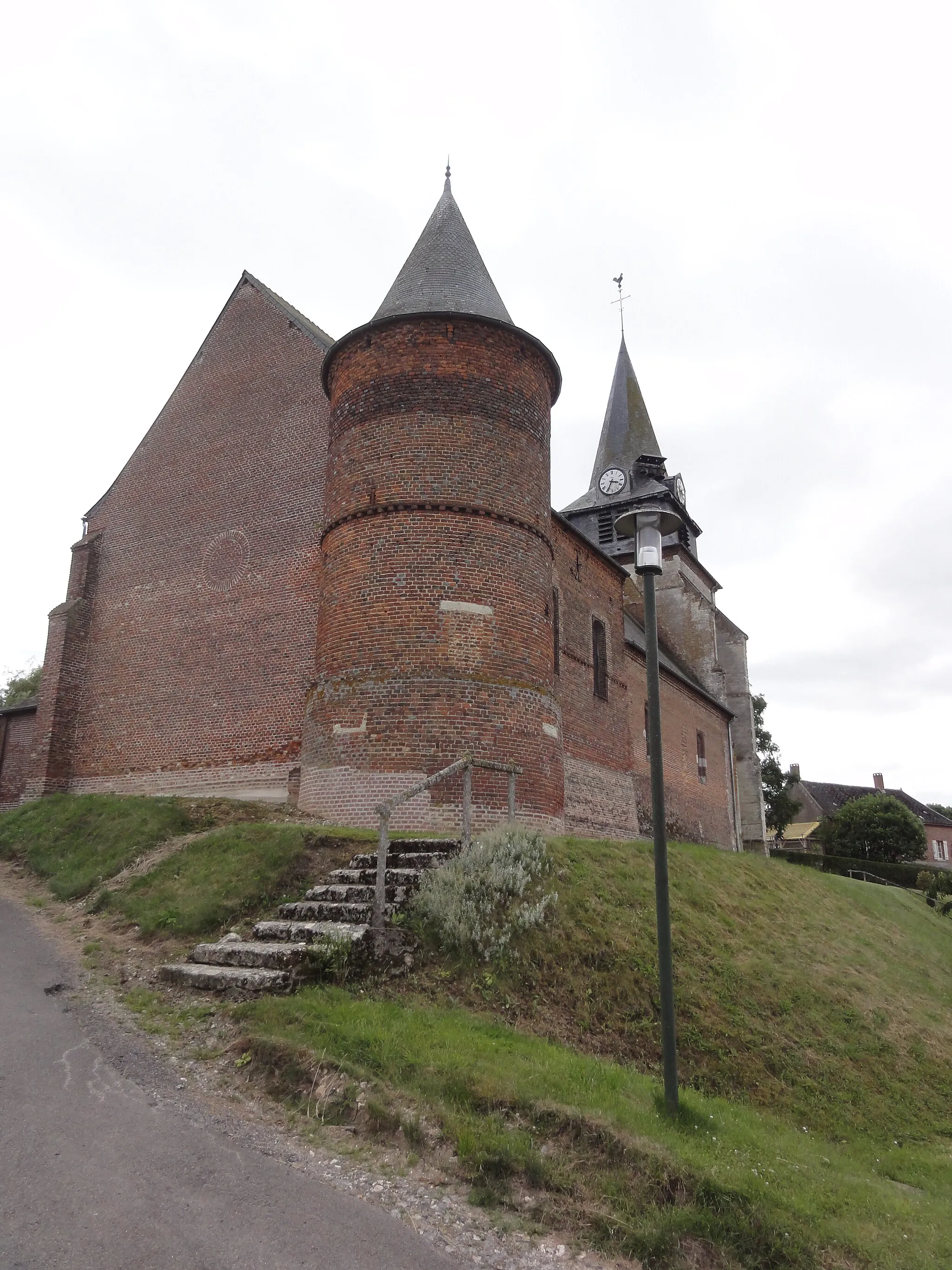 Photo showing: Église Saint-Martin de Nampcelles-la-Cour