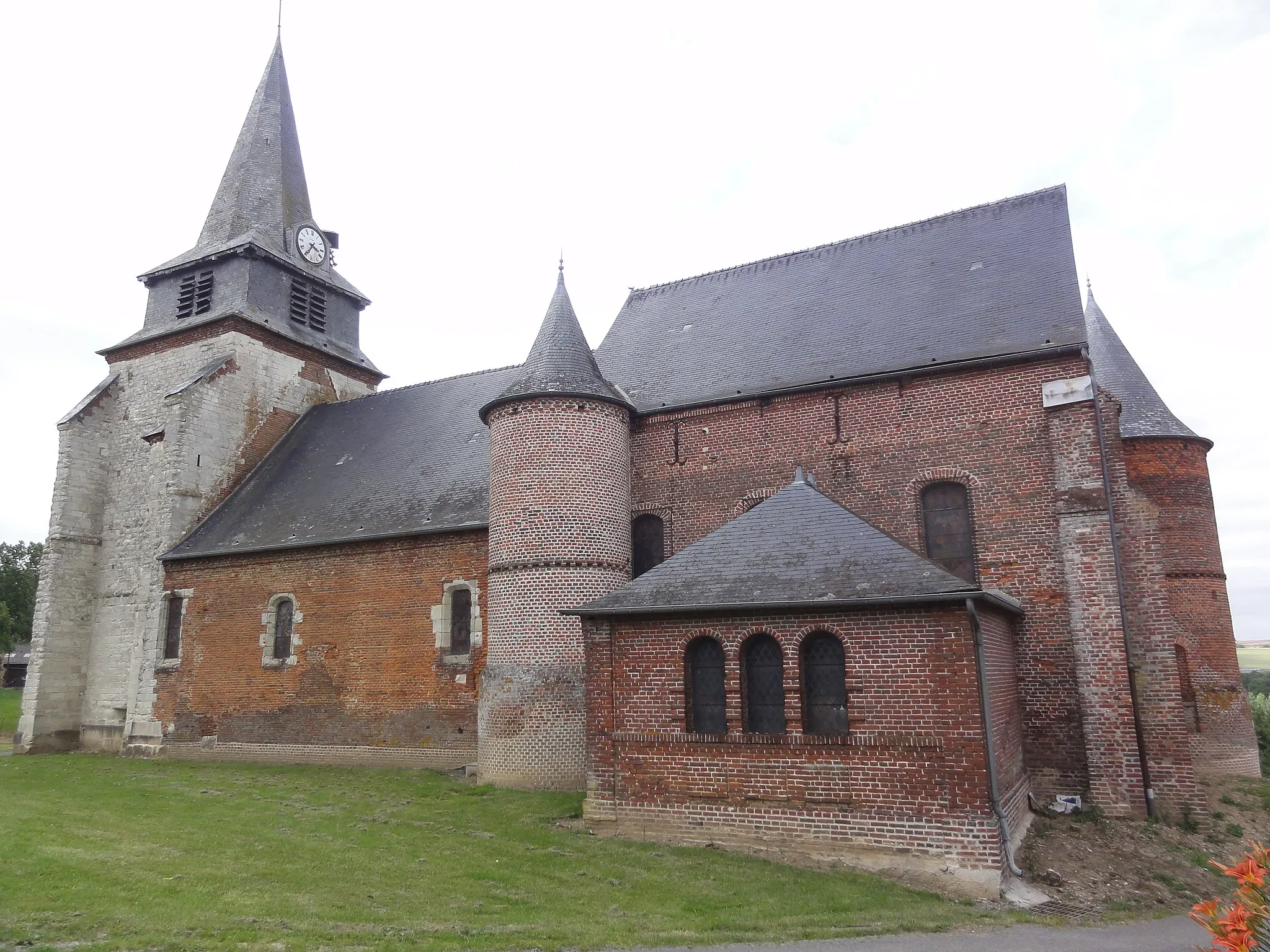 Photo showing: Église Saint-Martin de Nampcelles-la-Cour