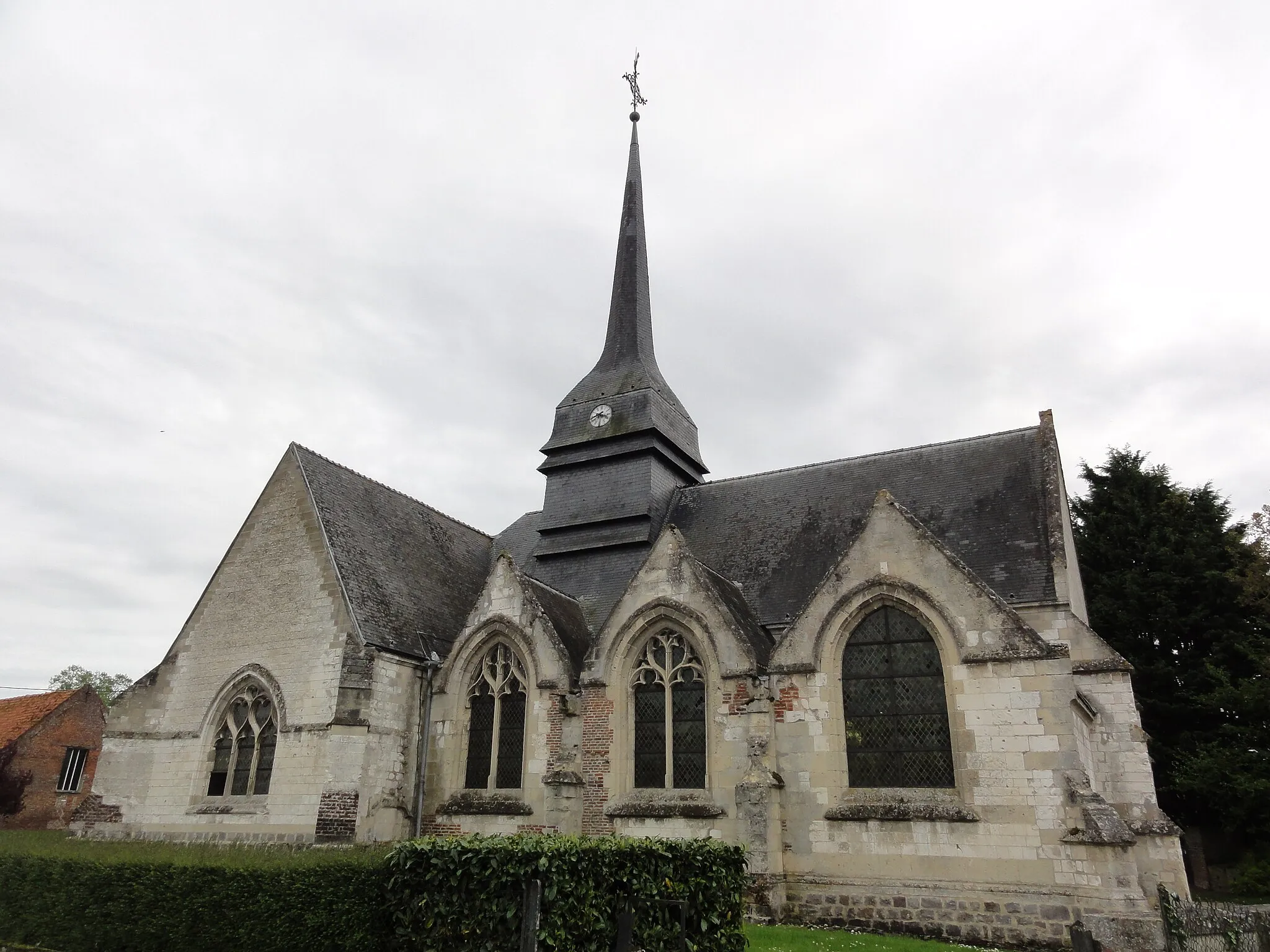 Photo showing: Nouvion-le-Comte (Aisne) église