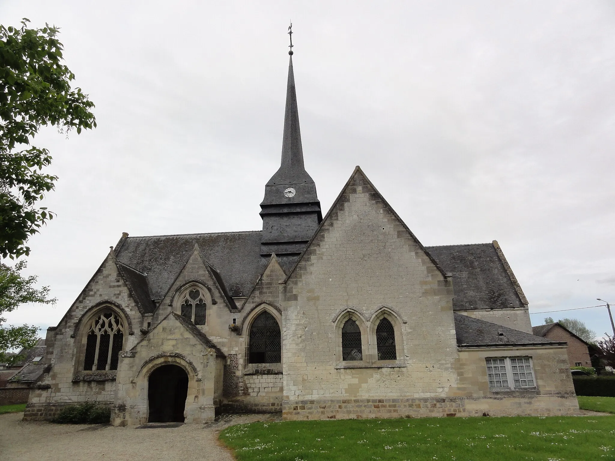 Photo showing: Nouvion-le-Comte (Aisne) église