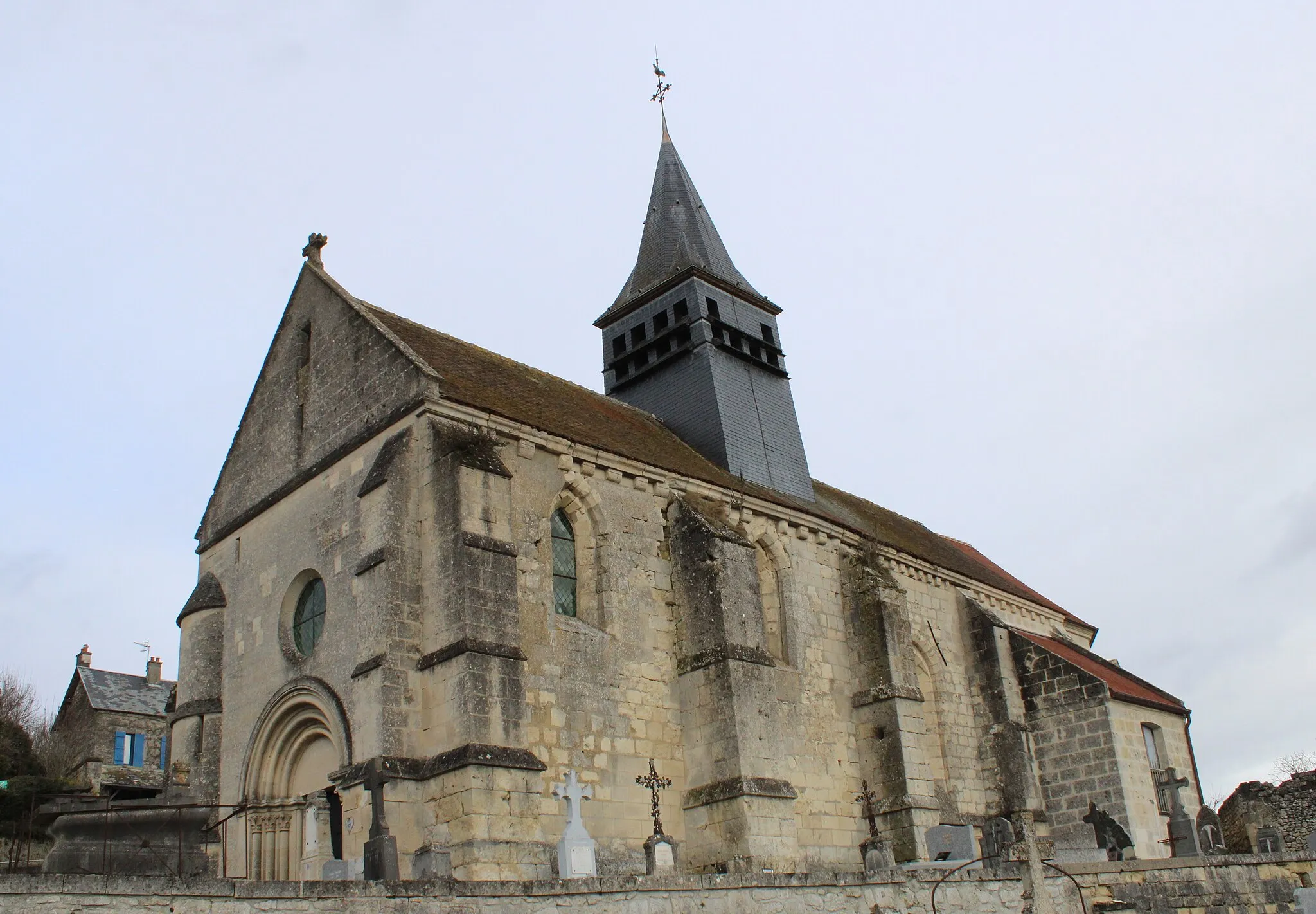 Photo showing: Vue de l'église