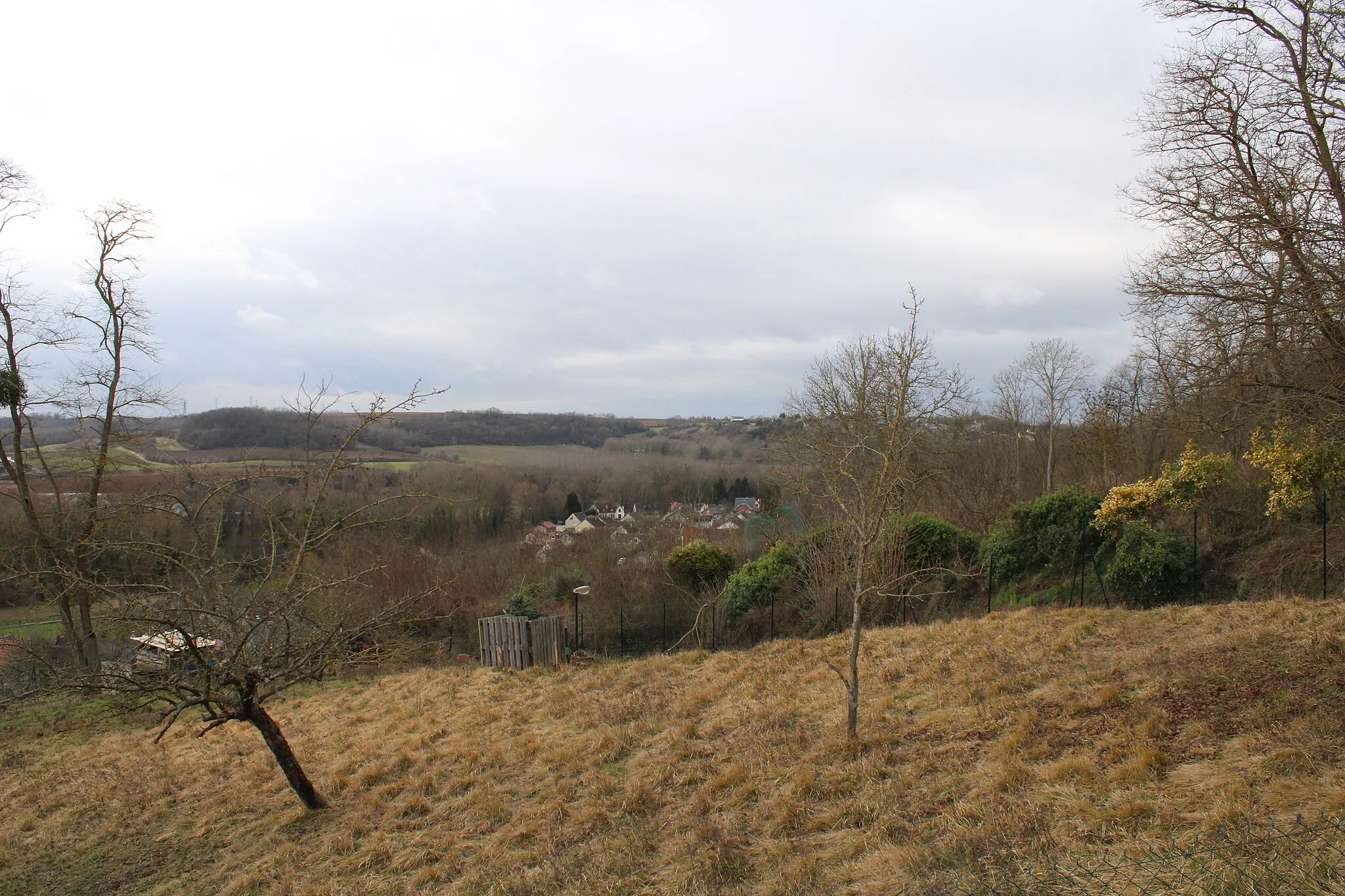 Photo showing: Panorama de la partie basse du village