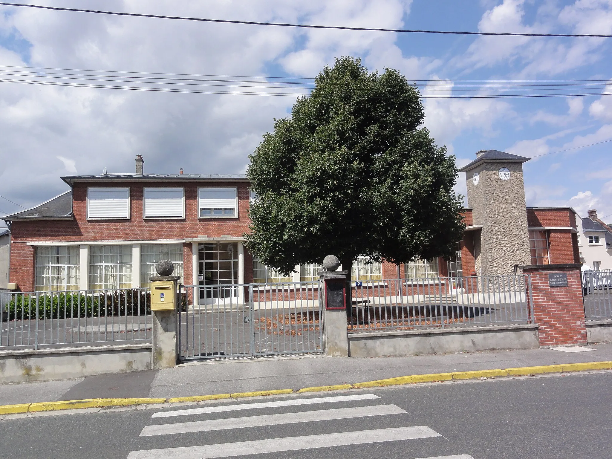 Photo showing: Ognes (Aisne) école