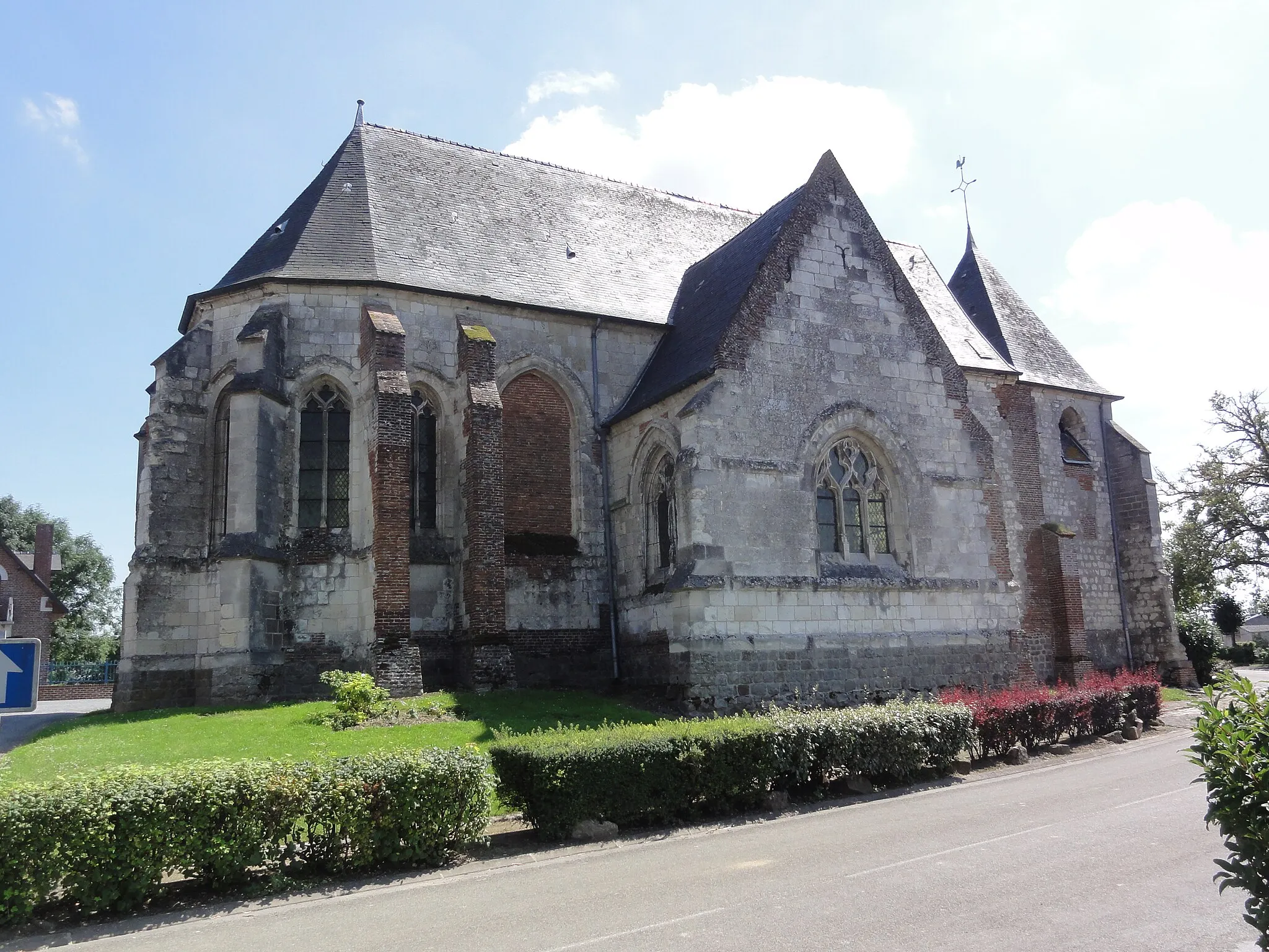 Photo showing: Pleine-Selve (Aisne) église