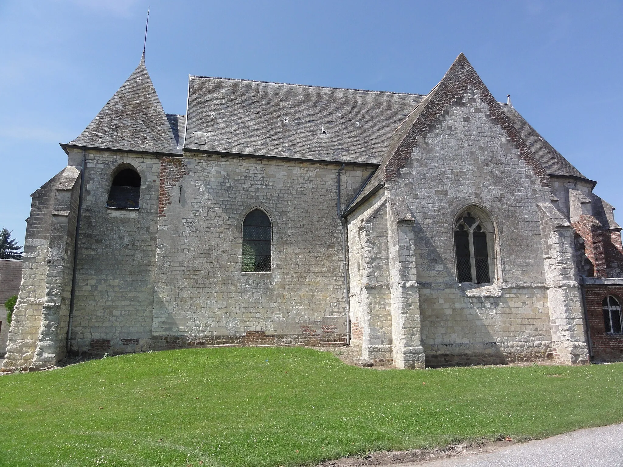 Photo showing: Pleine-Selve (Aisne) église