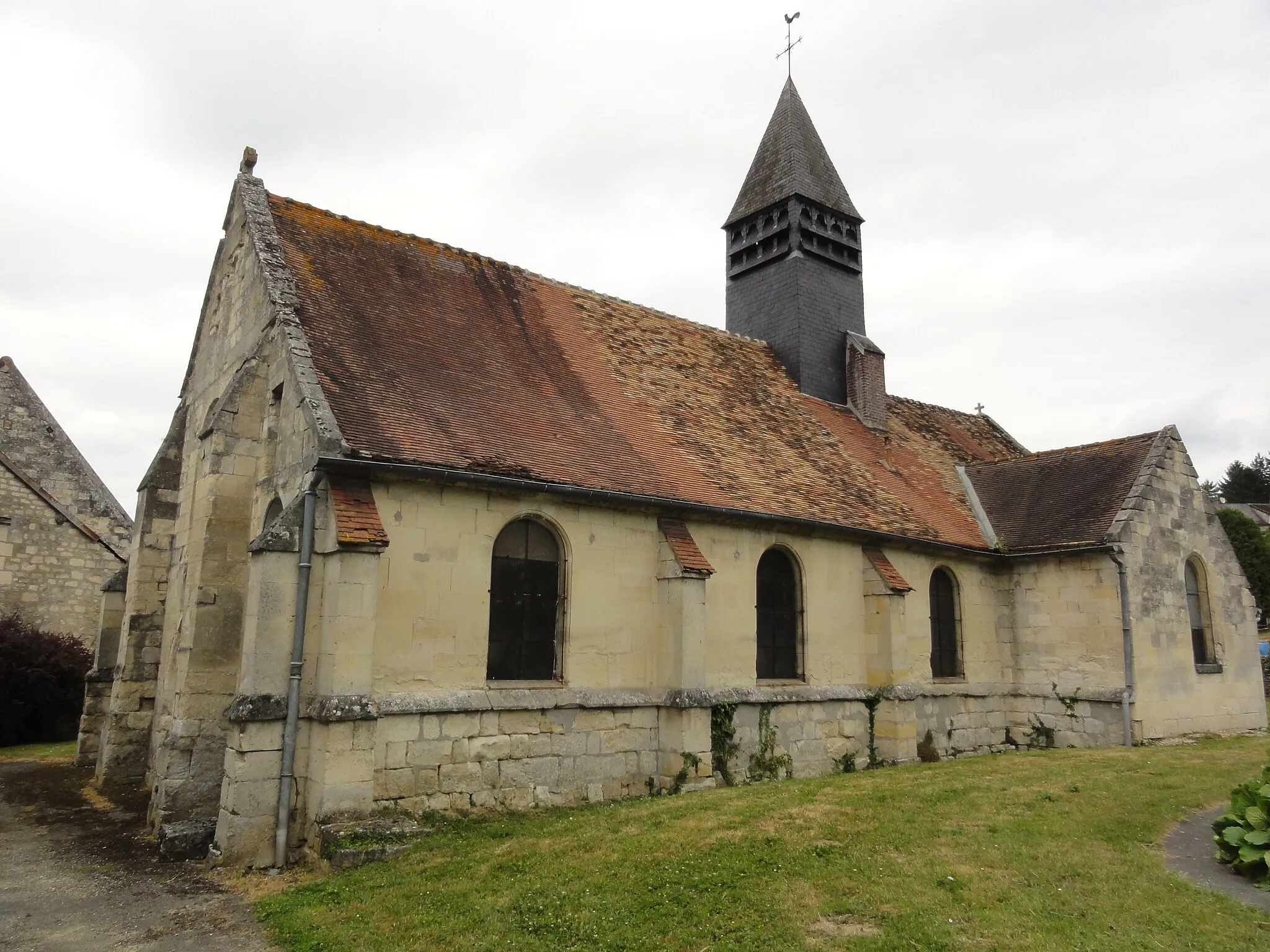 Photo showing: Puiseux-en-Retz (Aisne) église