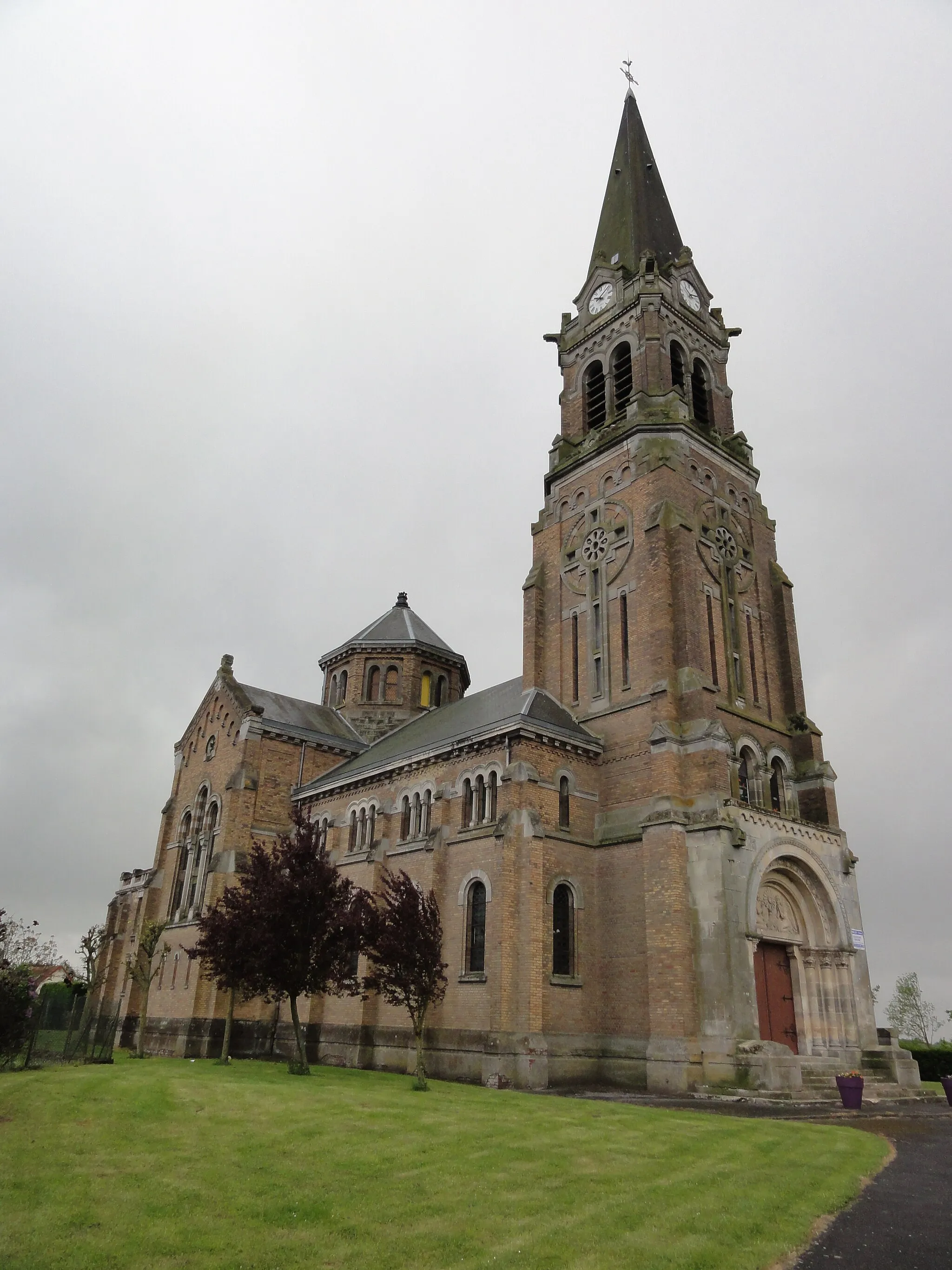 Photo showing: Remigny (Aisne) église