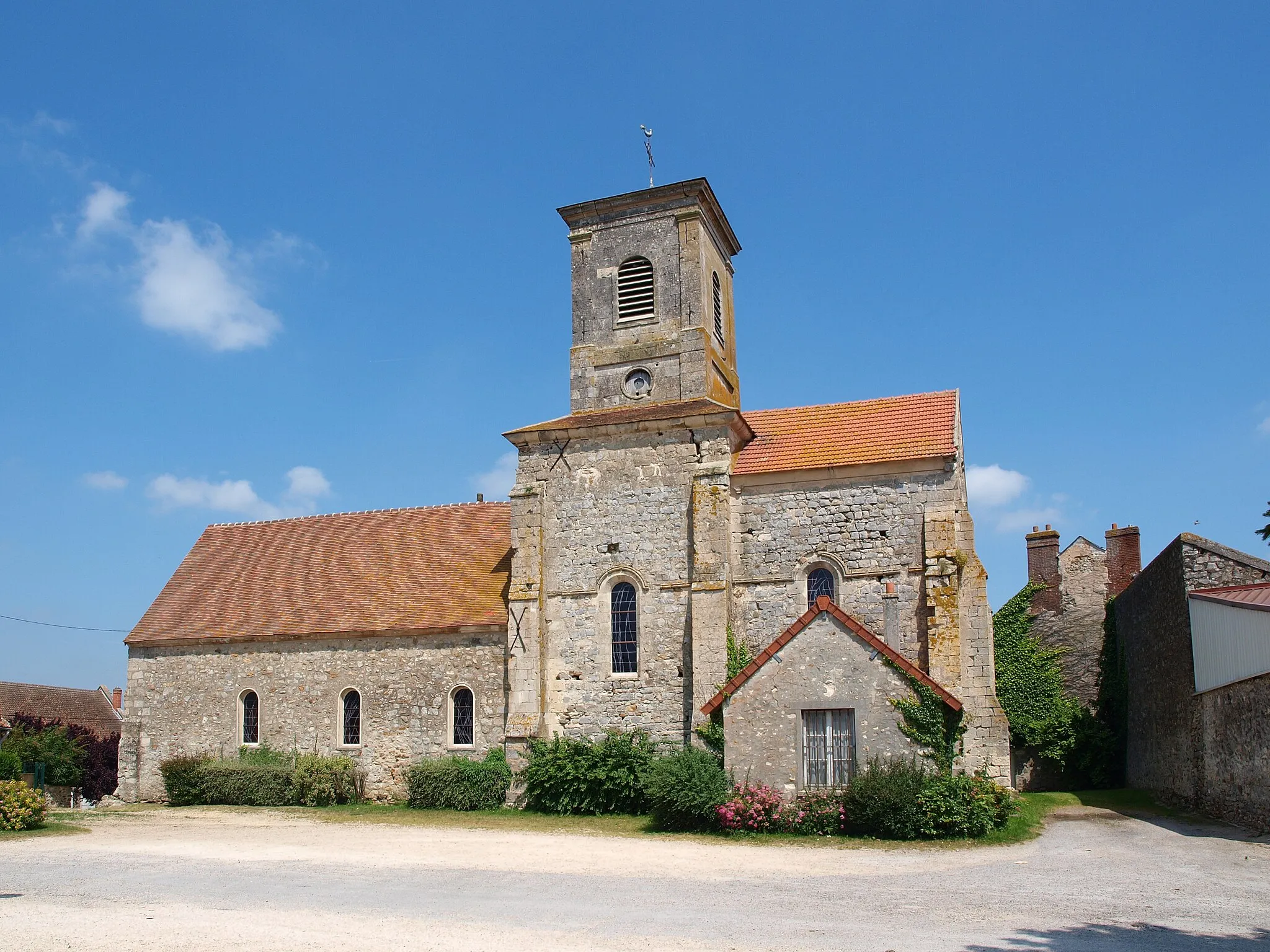Photo showing: Rocourt-Saint-Martin (Aisne, France) ; église