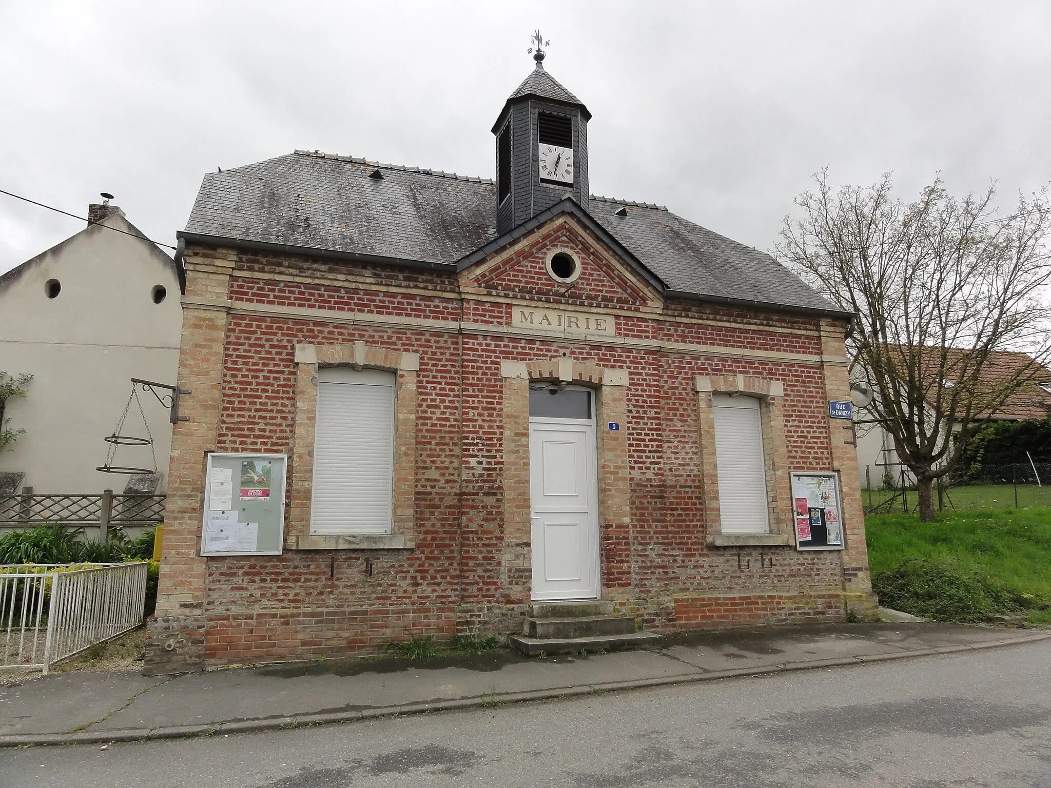 Photo showing: Rogécourt (Aisne) mairie