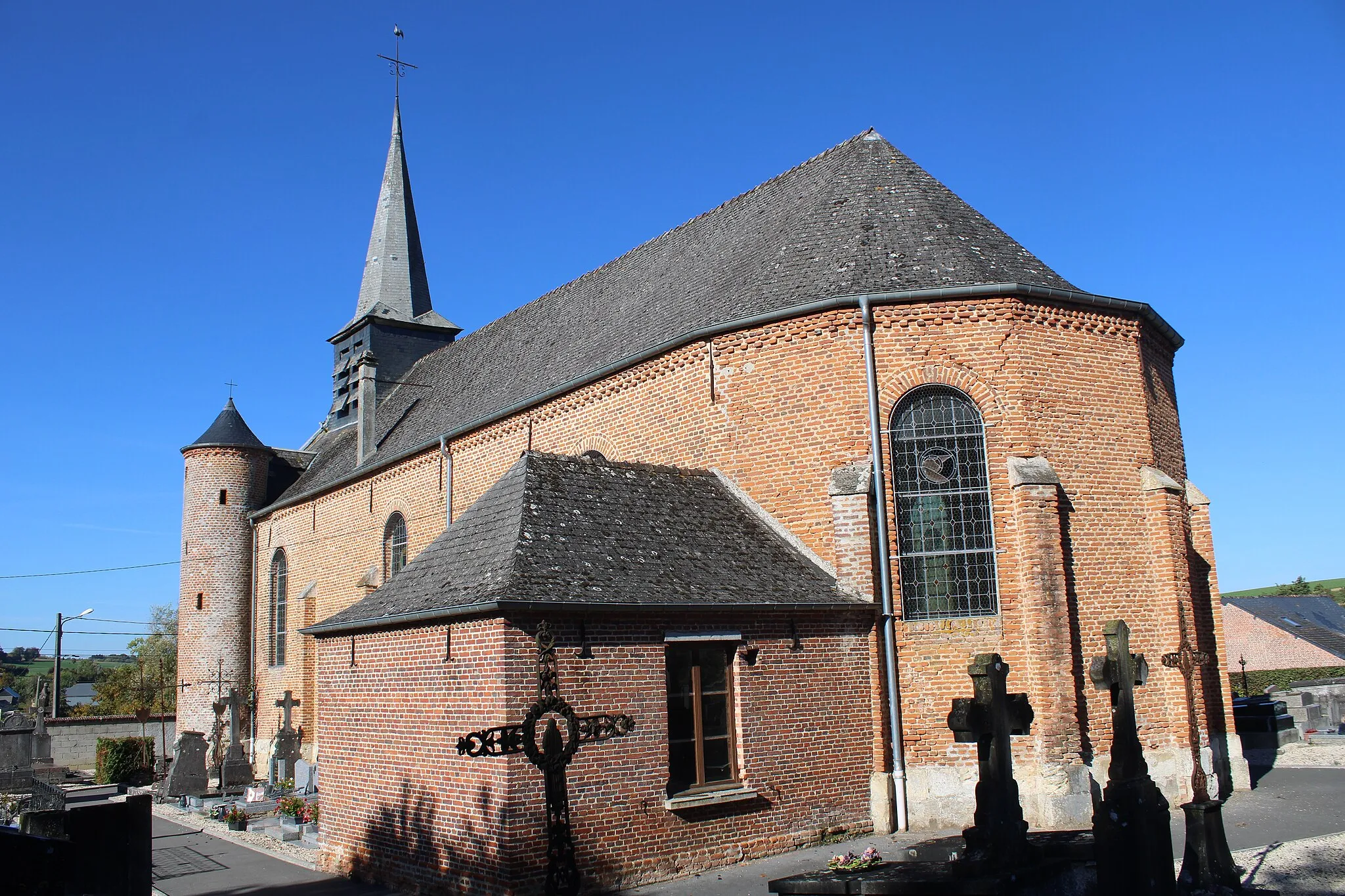 Photo showing: L'église Saint-Côme