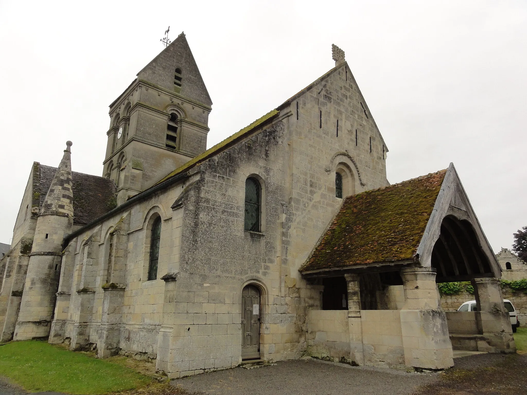 Photo showing: Vauxrezis (Aisne) église Saint-Maurice
