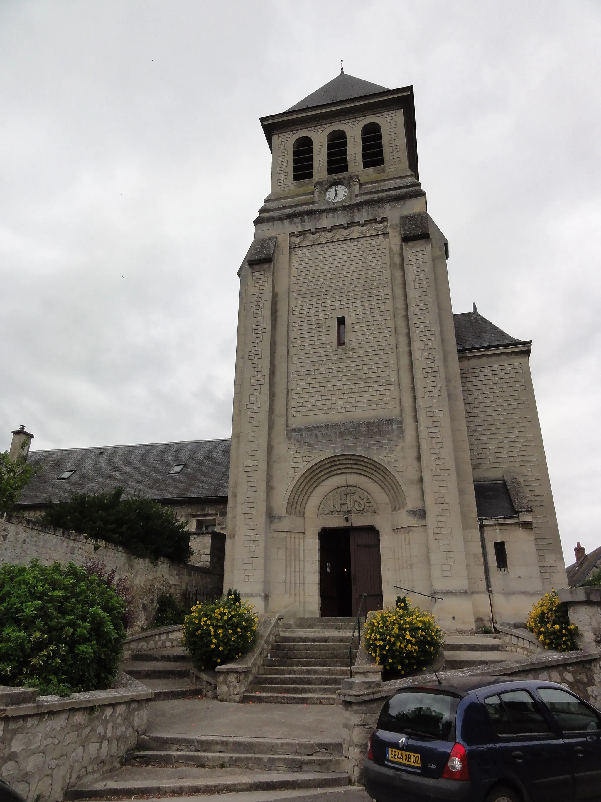 Photo showing: Venizel (Aisne) église Saint-Crépin et Saint-Crespinien