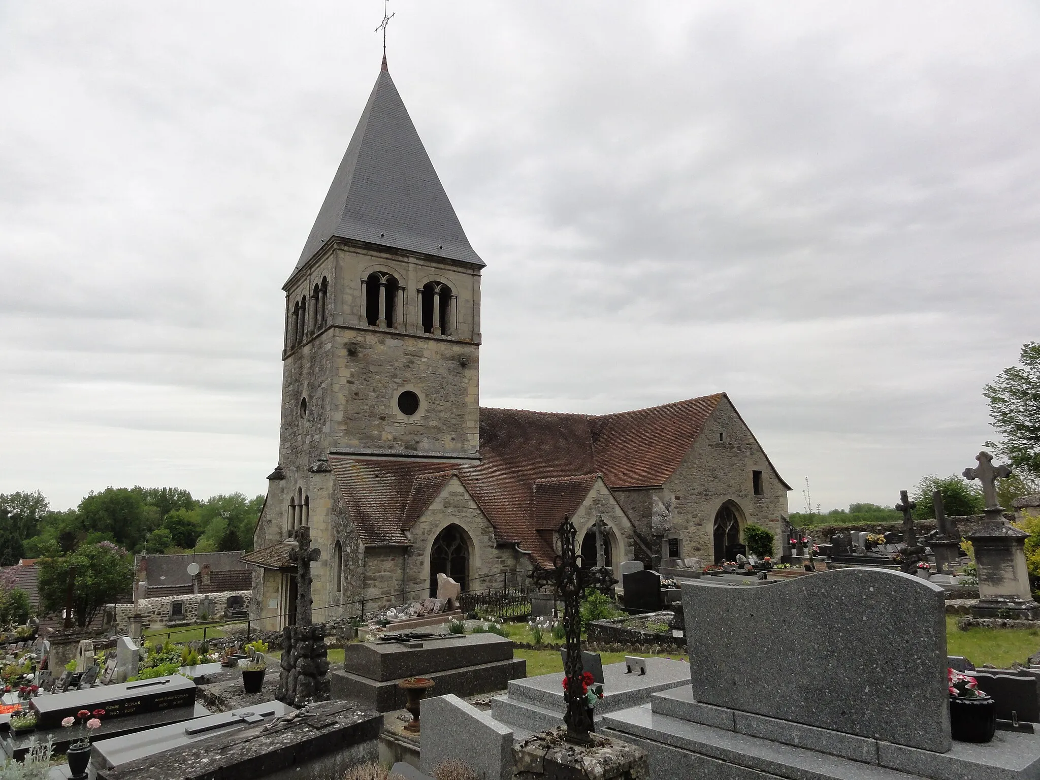 Photo showing: Veslud (Aisne) Église de la Visitation de la Sainte Vierge