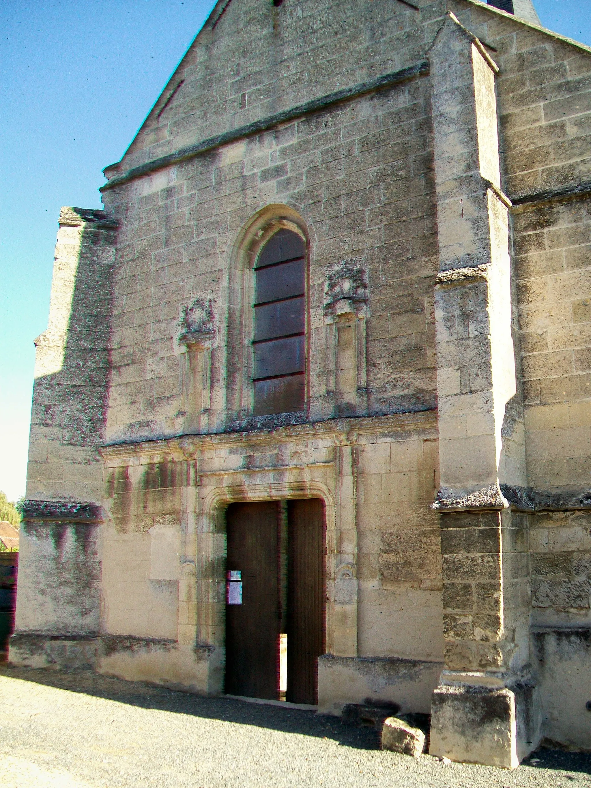 Photo showing: La façade occidentale.