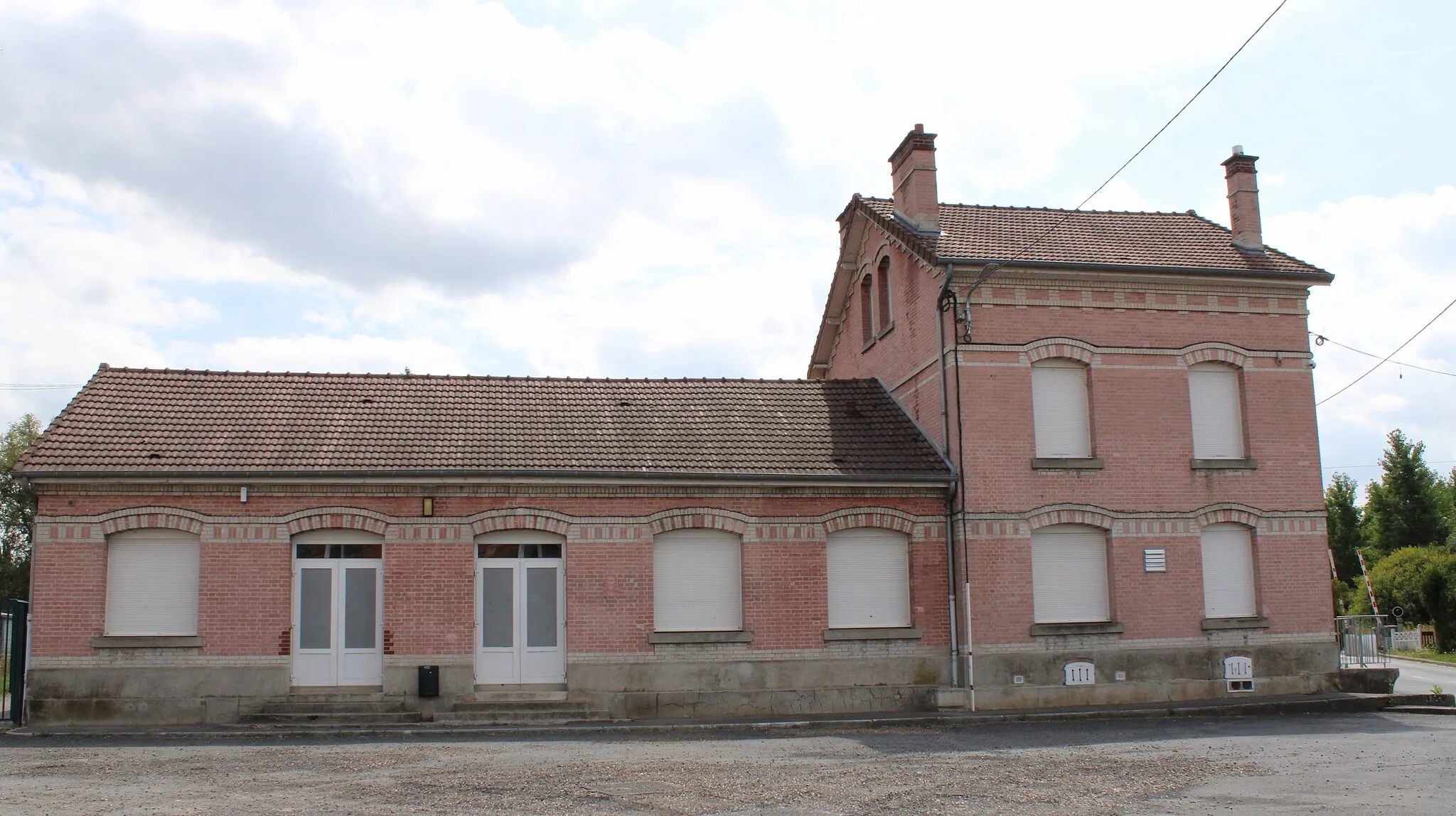 Photo showing: L'ancienne gare