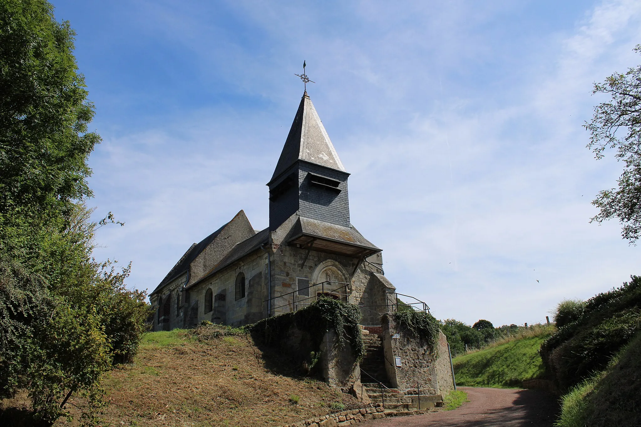 Photo showing: L'église.