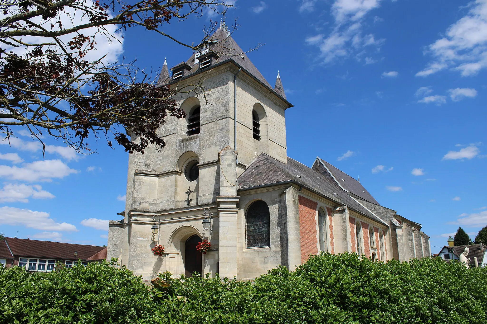 Photo showing: L'église.