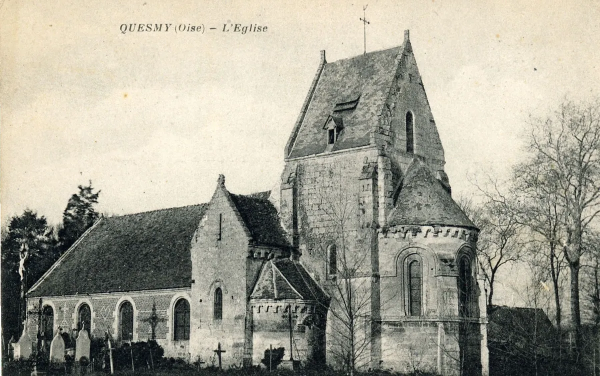 Photo showing: L'église avant 1914.