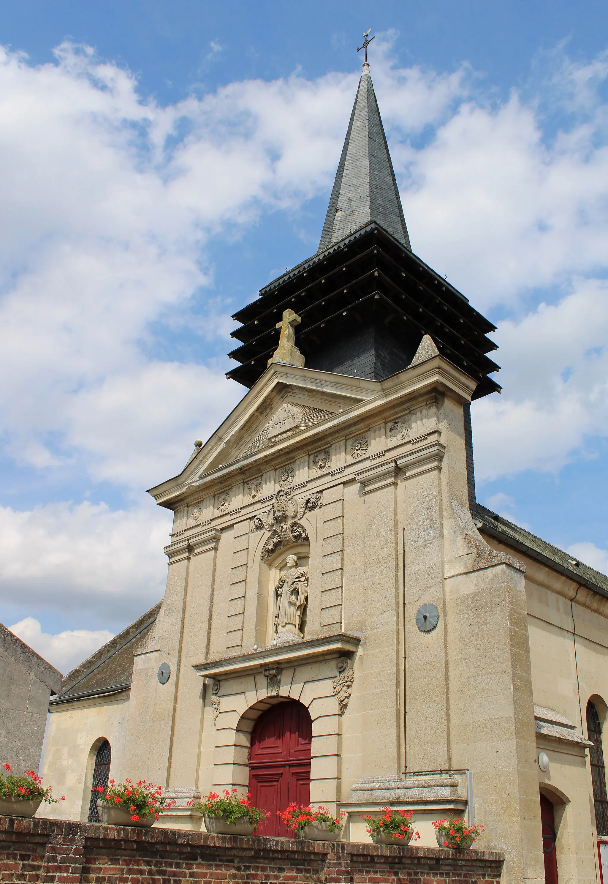 Photo showing: L'église