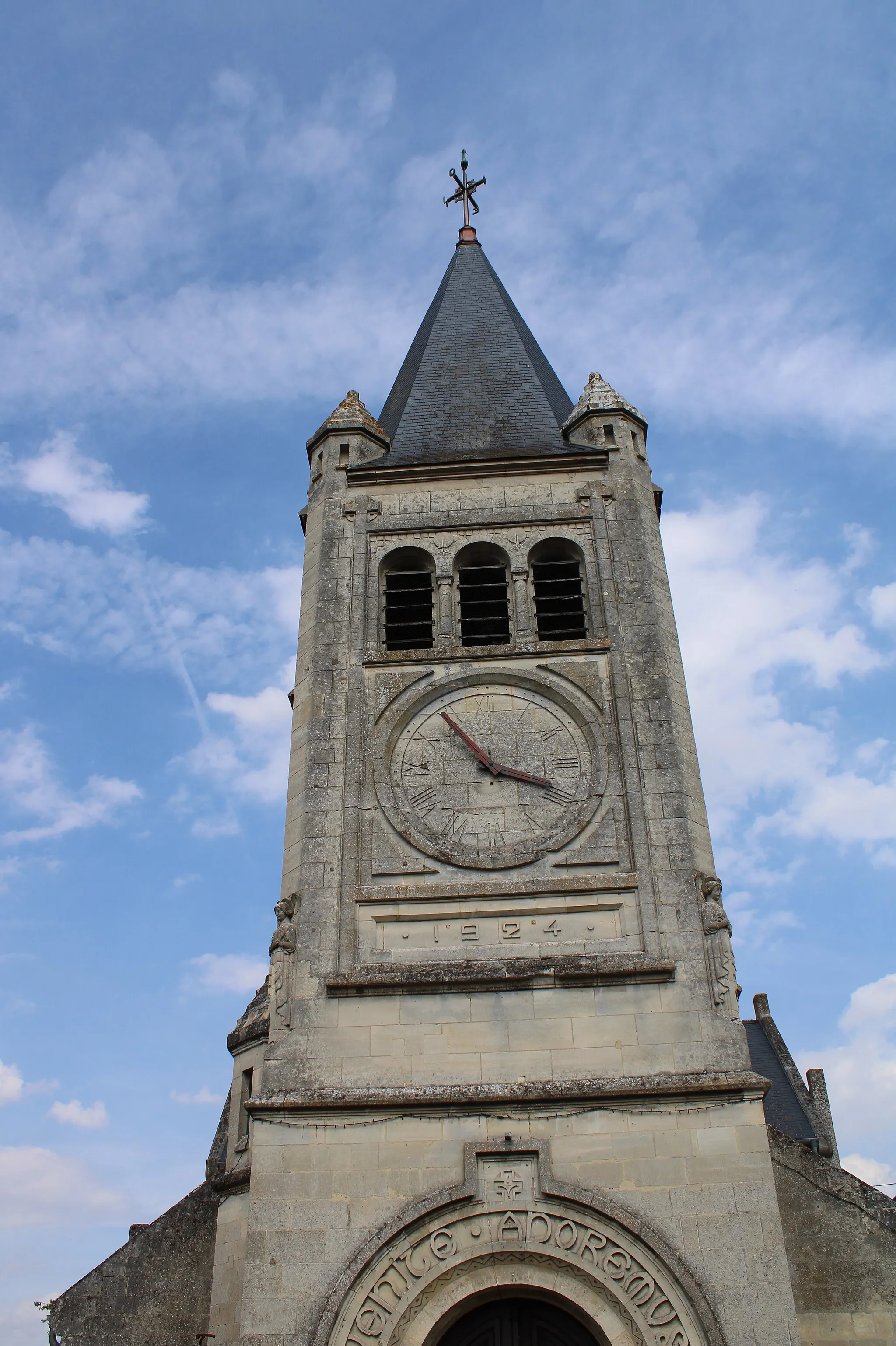 Photo showing: L'église.