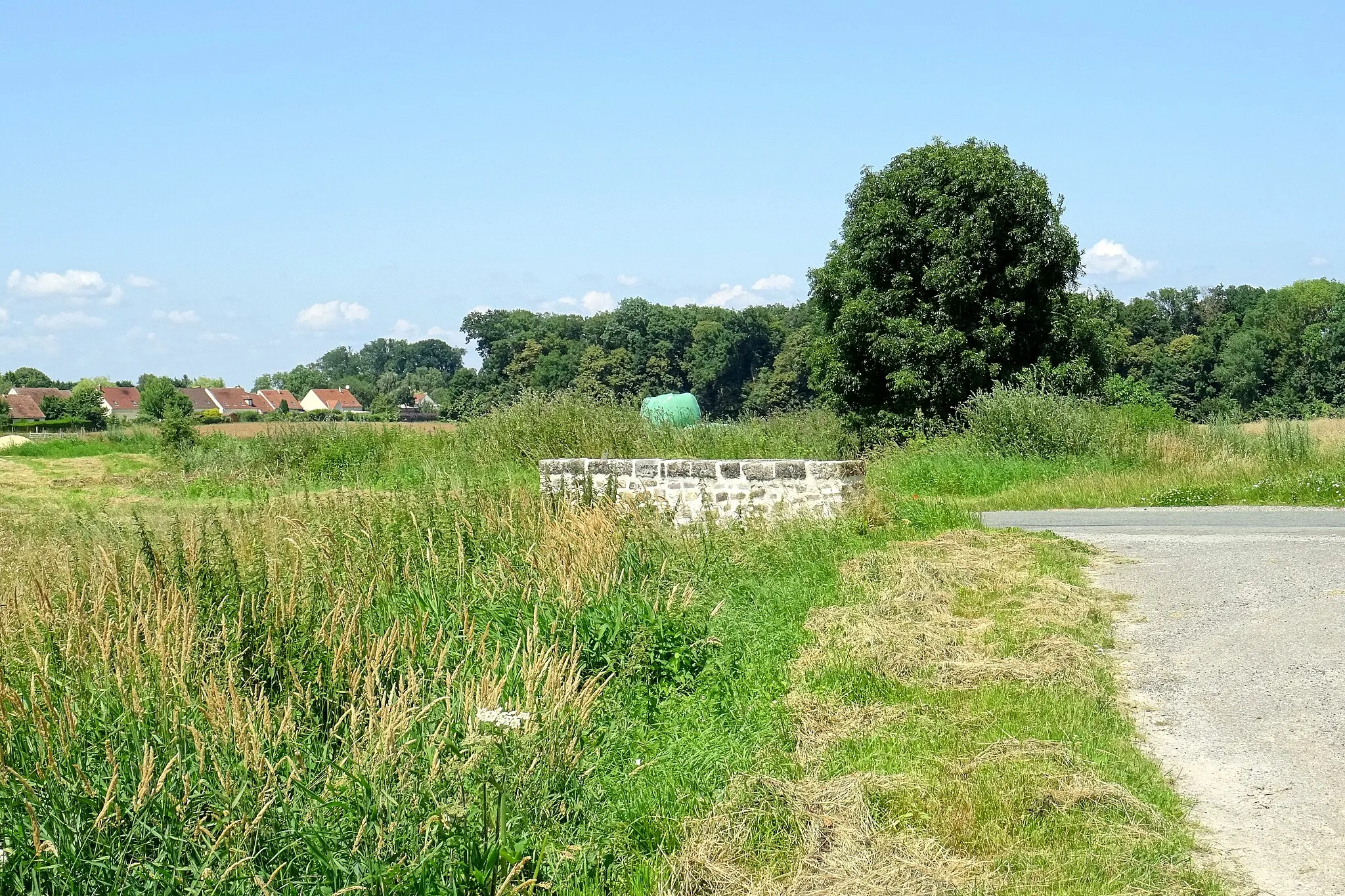 Photo showing: Le GR 1 sur la commune de Ver-sur-Launette, au sud-est du hameau de Loisy.