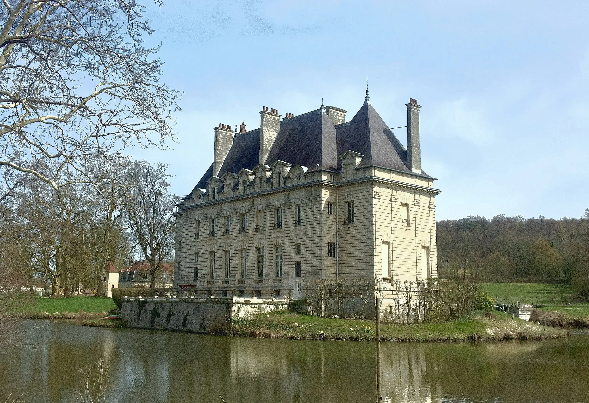 Photo showing: Château de Tracy-le-Val