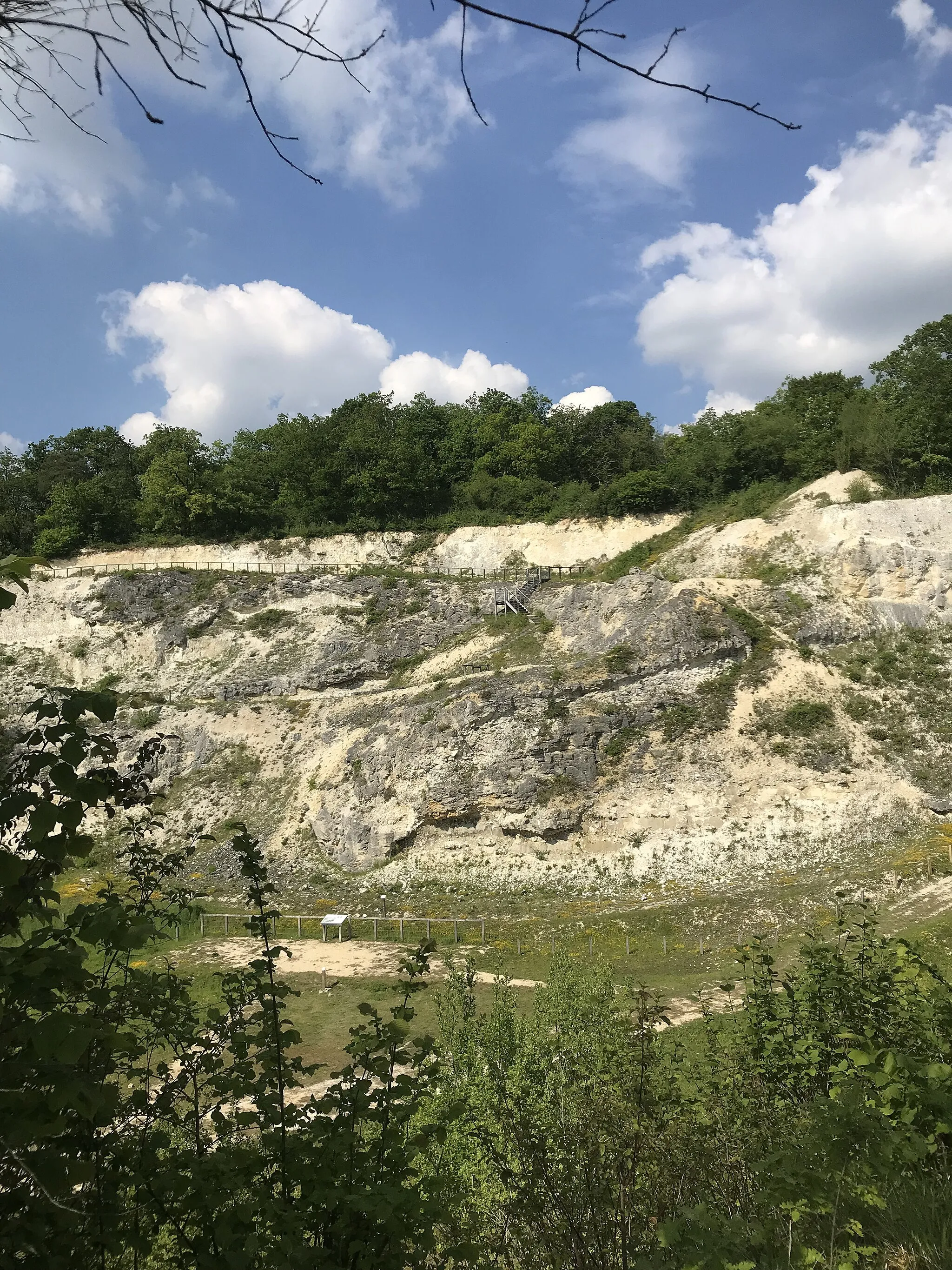 Photo showing: Vue de la carrière de Vigny