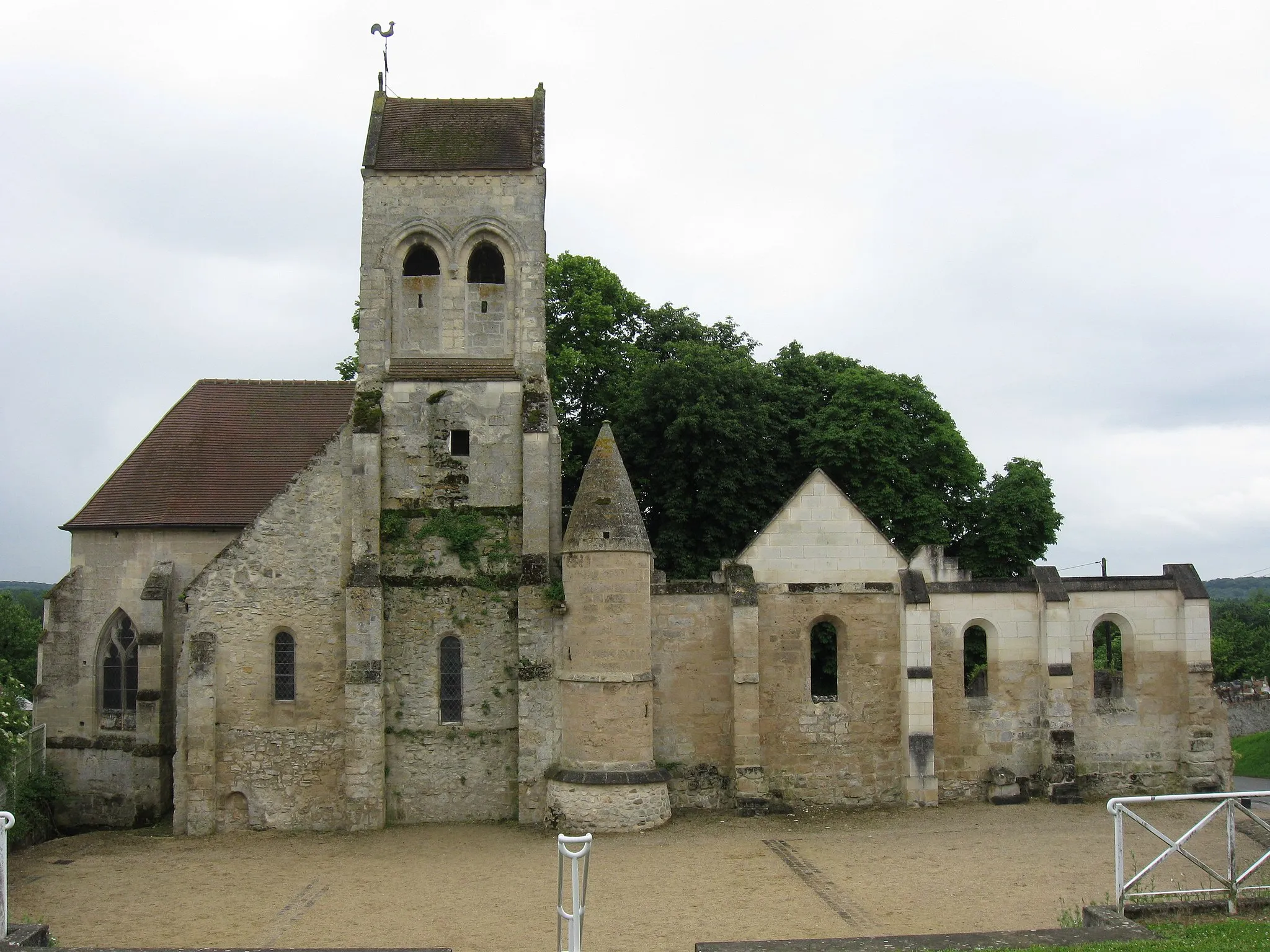 Photo showing: Église Saint-Brice de Neufchelles. (Oise, Picardie).