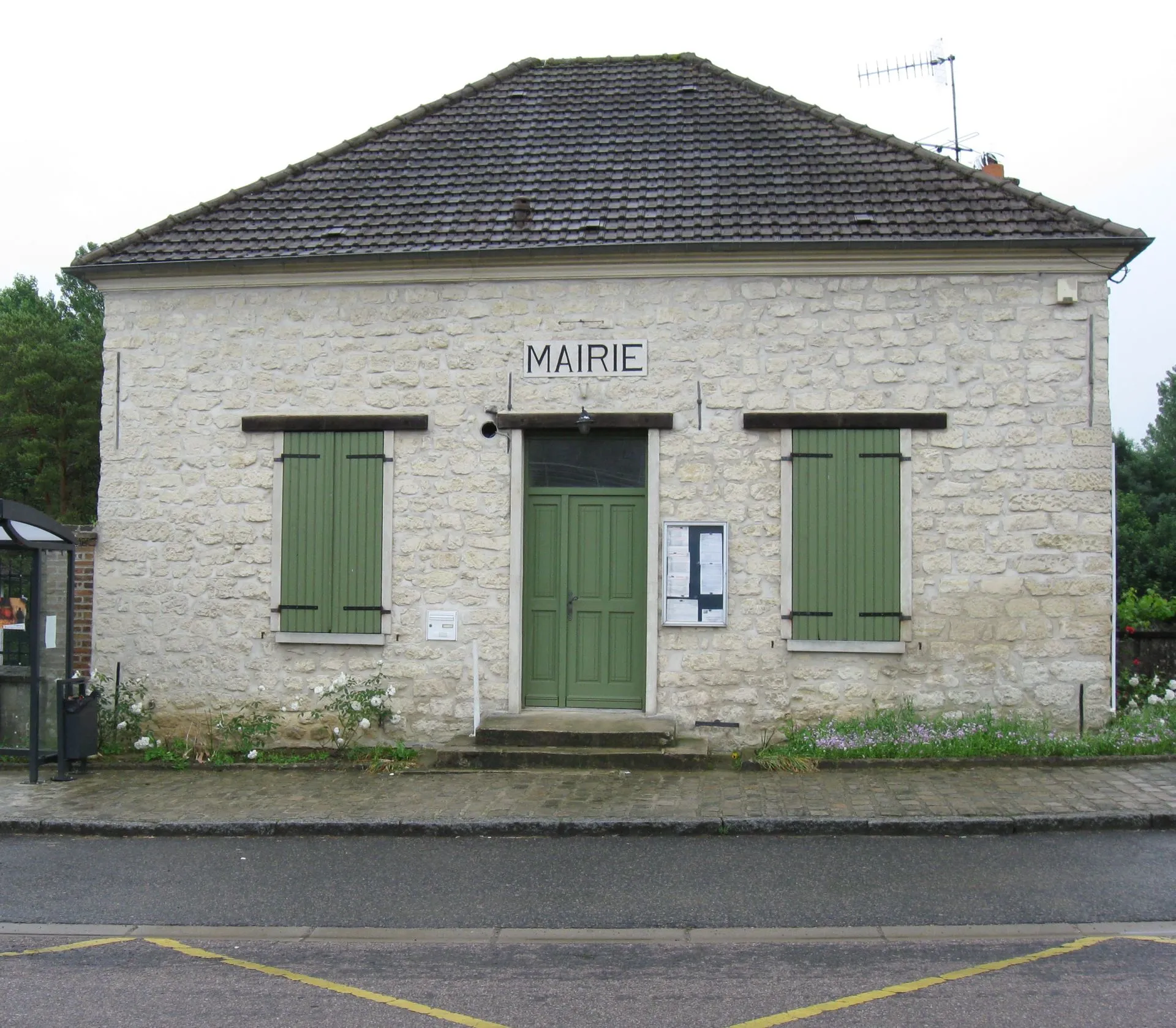 Photo showing: Mairie de Neufchelles. (Oise, Picardie).