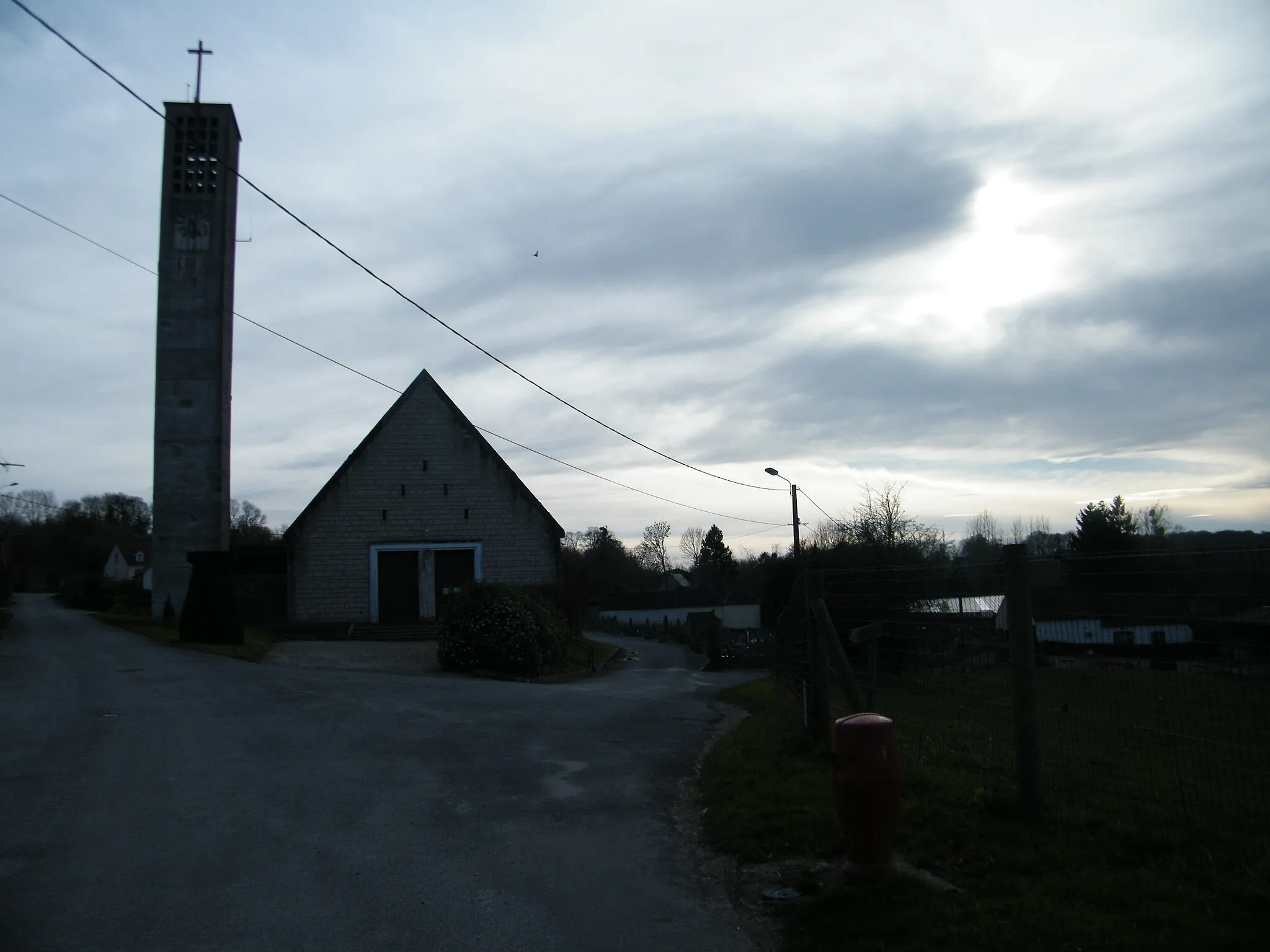 Photo showing: L'église de Miannay.