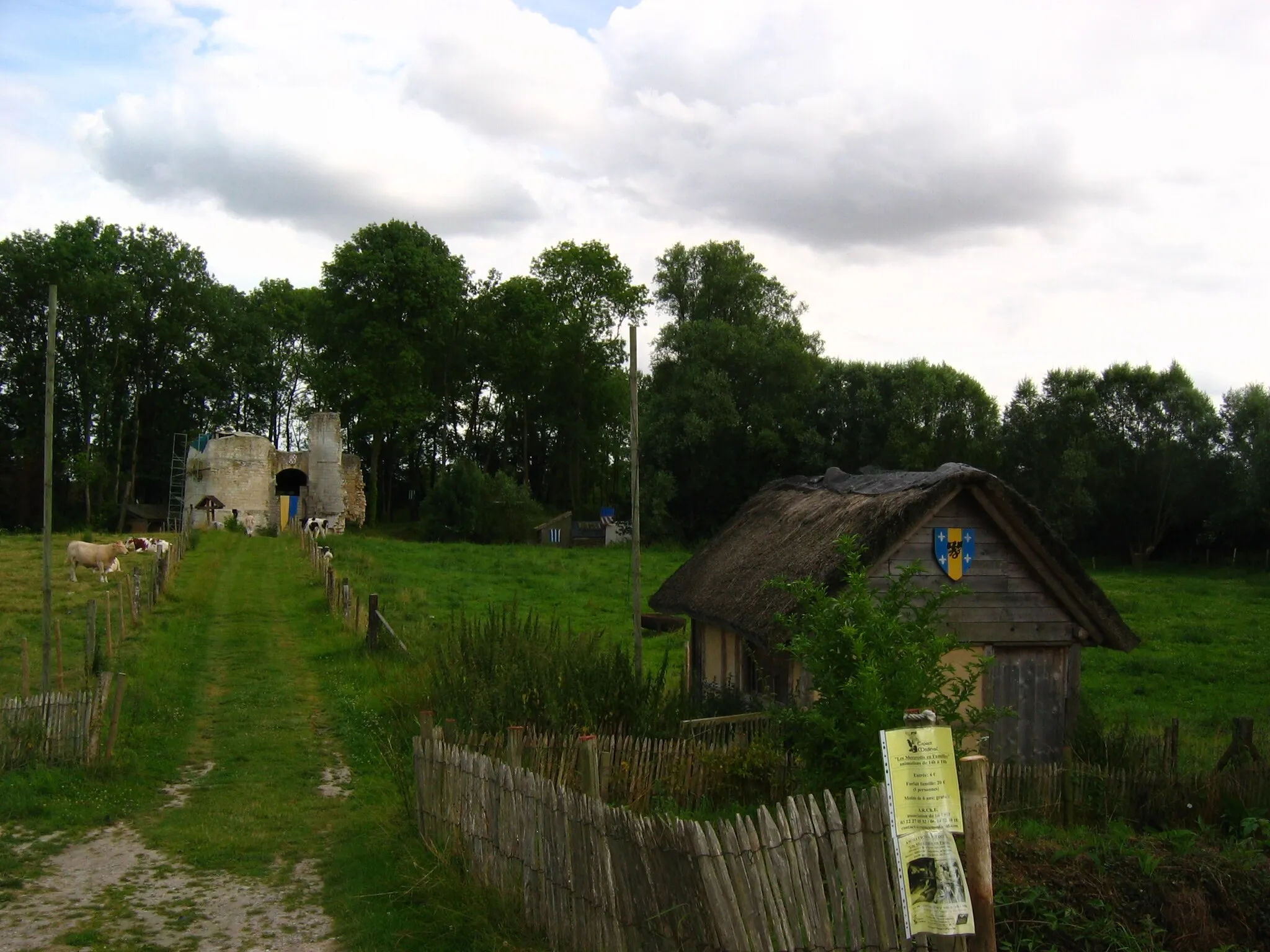 Photo showing: Eaucourt-sur-Somme (80) : château