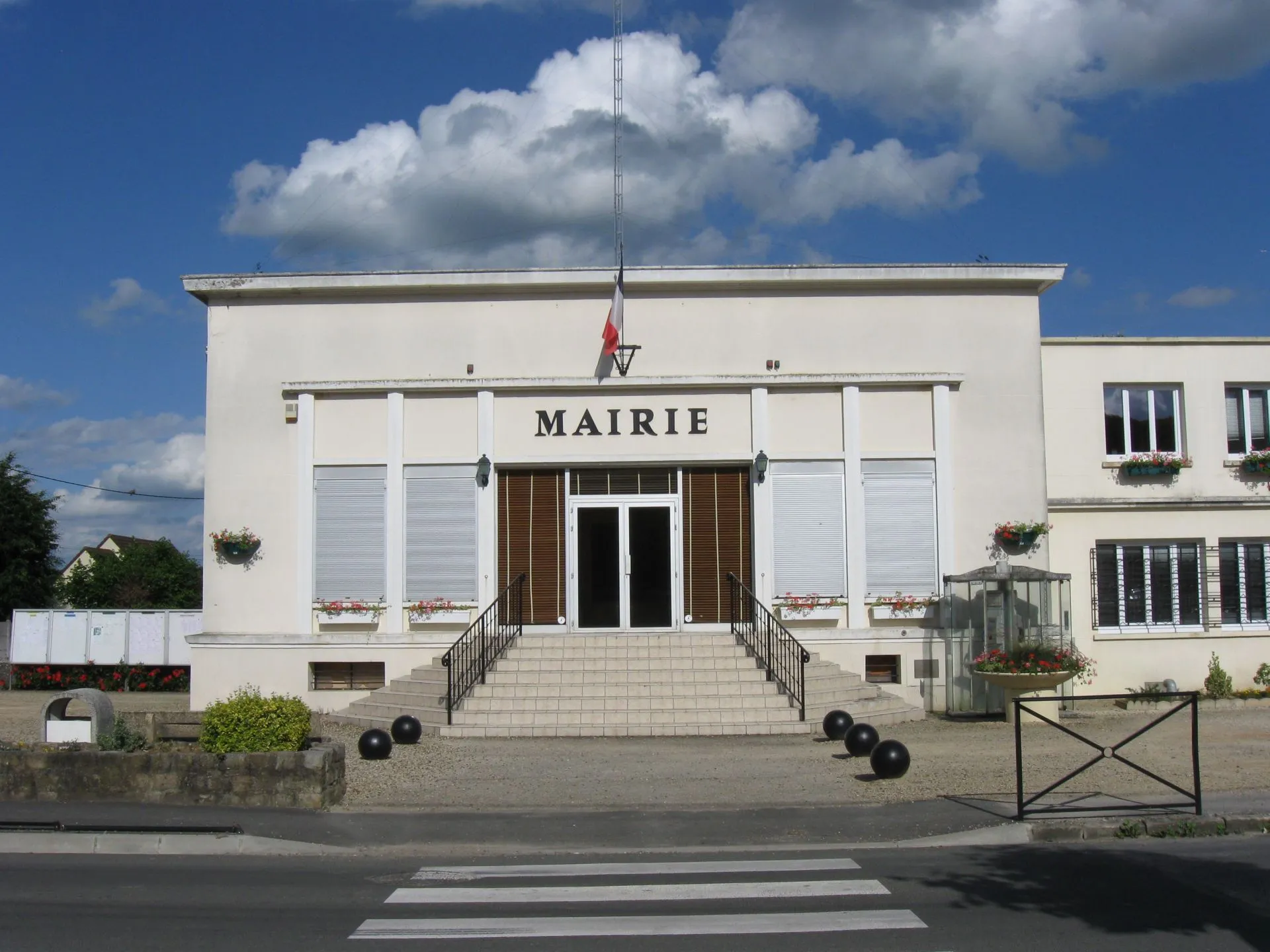 Photo showing: Mairie de Mareuil-sur-Ourcq. (Oise, Picardie).