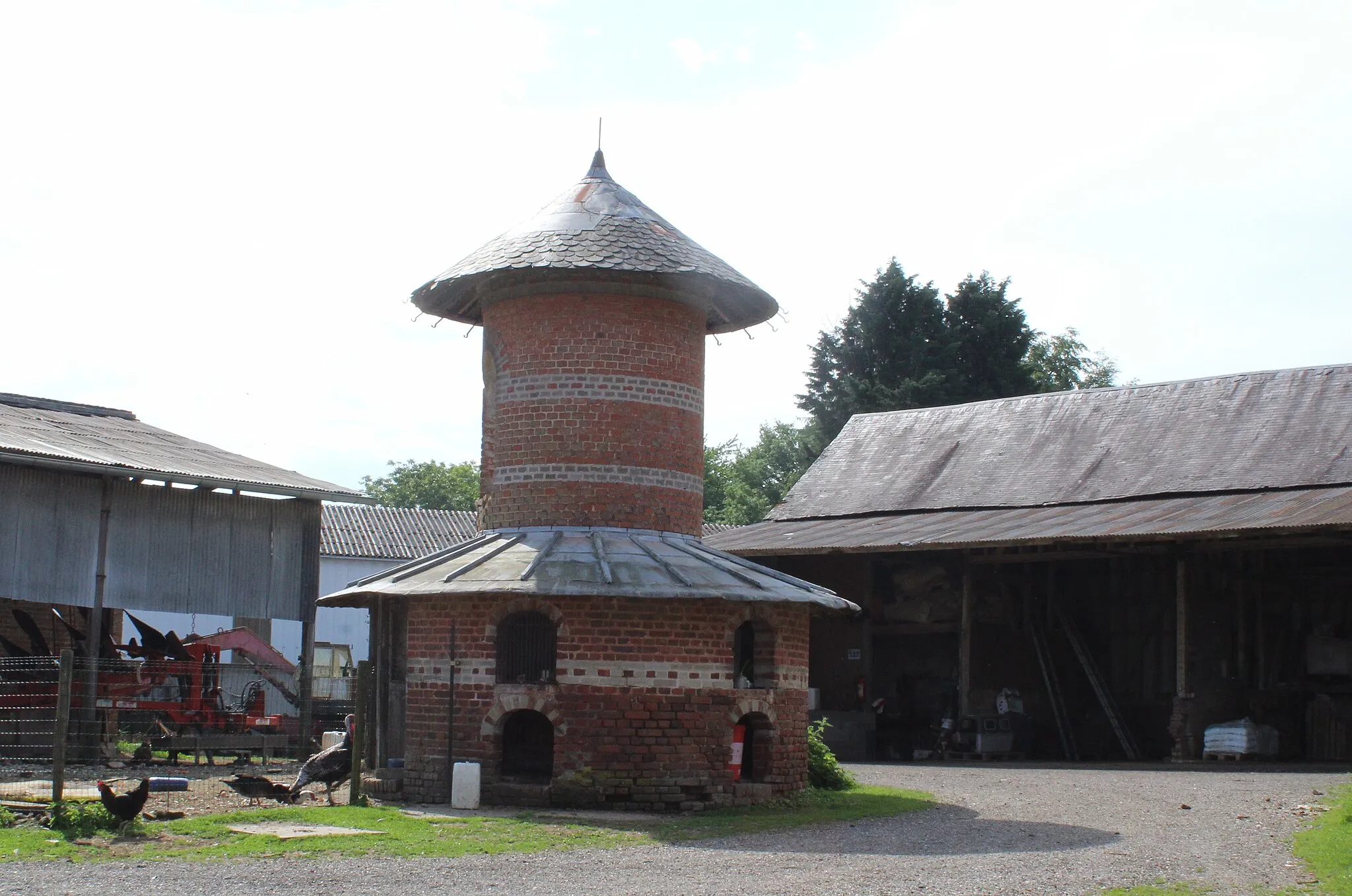 Photo showing: Un pigeonnier à Havernas, Somme, France.