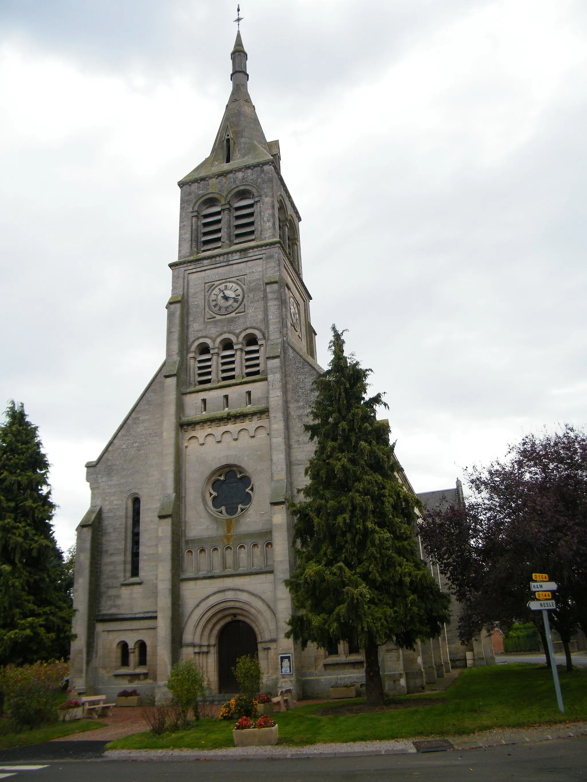 Photo showing: église.