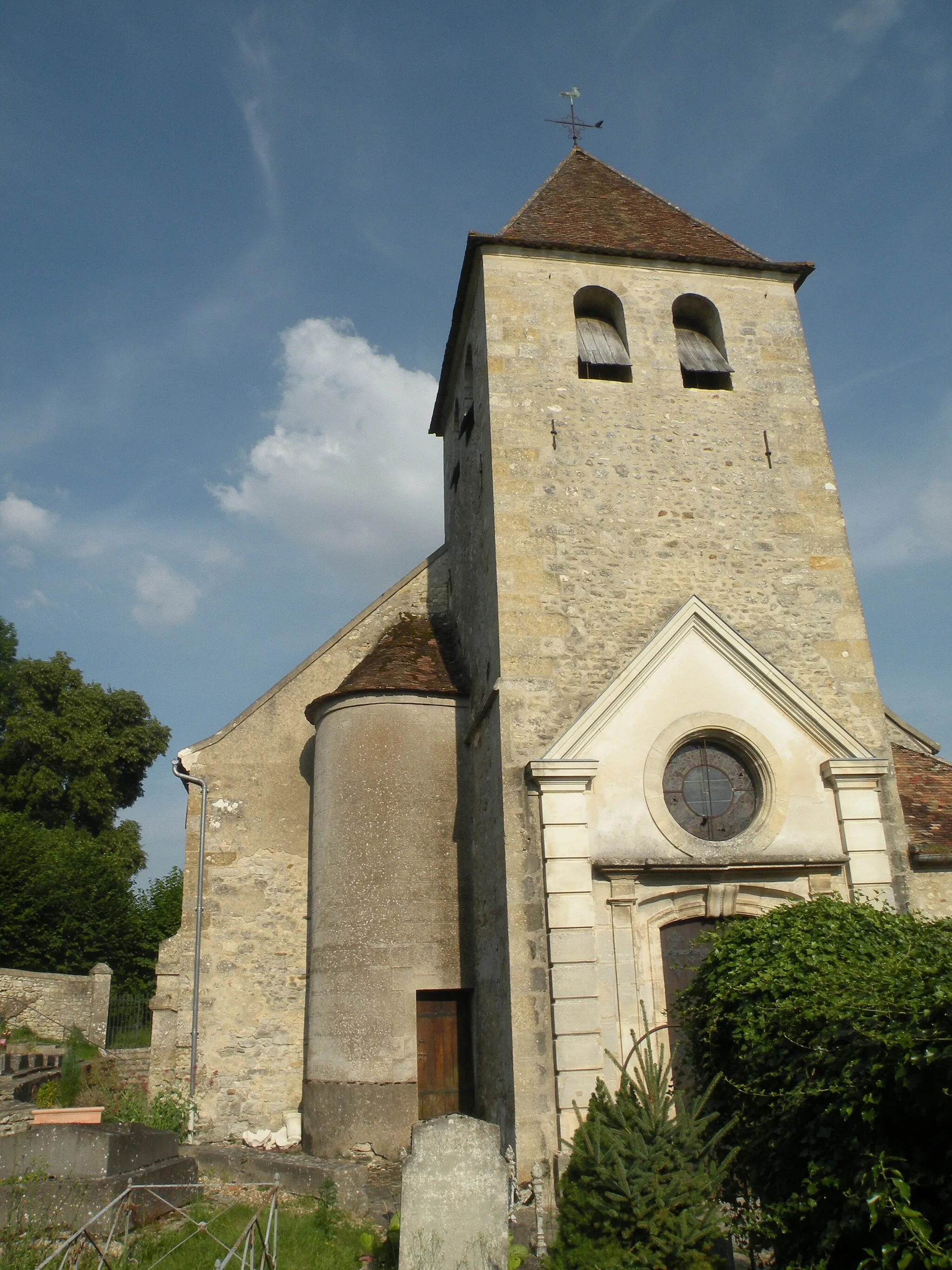 Photo showing: Église Saint-Cyr-et-Sainte-Julitte de Saint-Cyr-en-Arthies