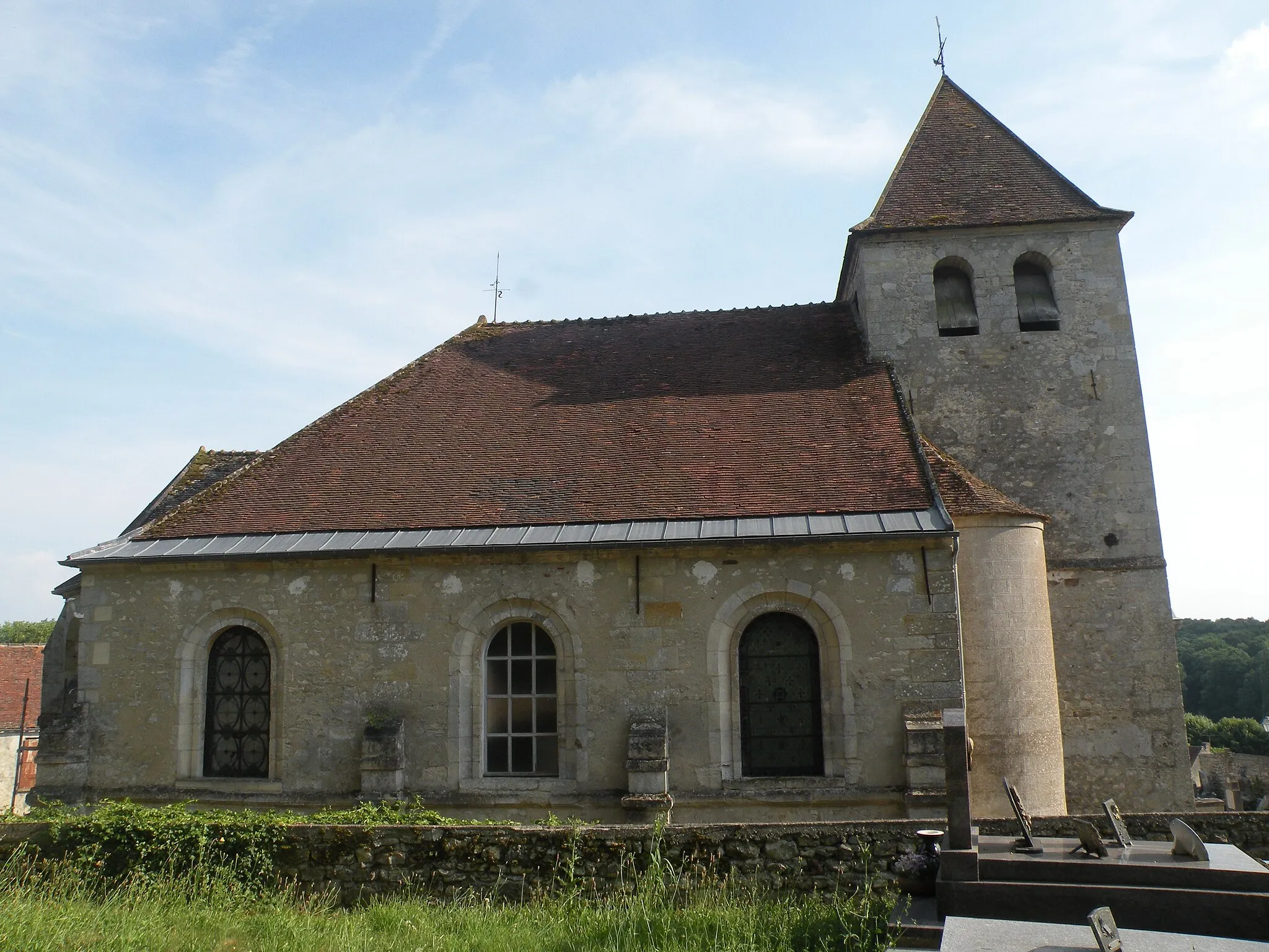 Photo showing: Église Saint-Cyr-et-Sainte-Julitte de Saint-Cyr-en-Arthies