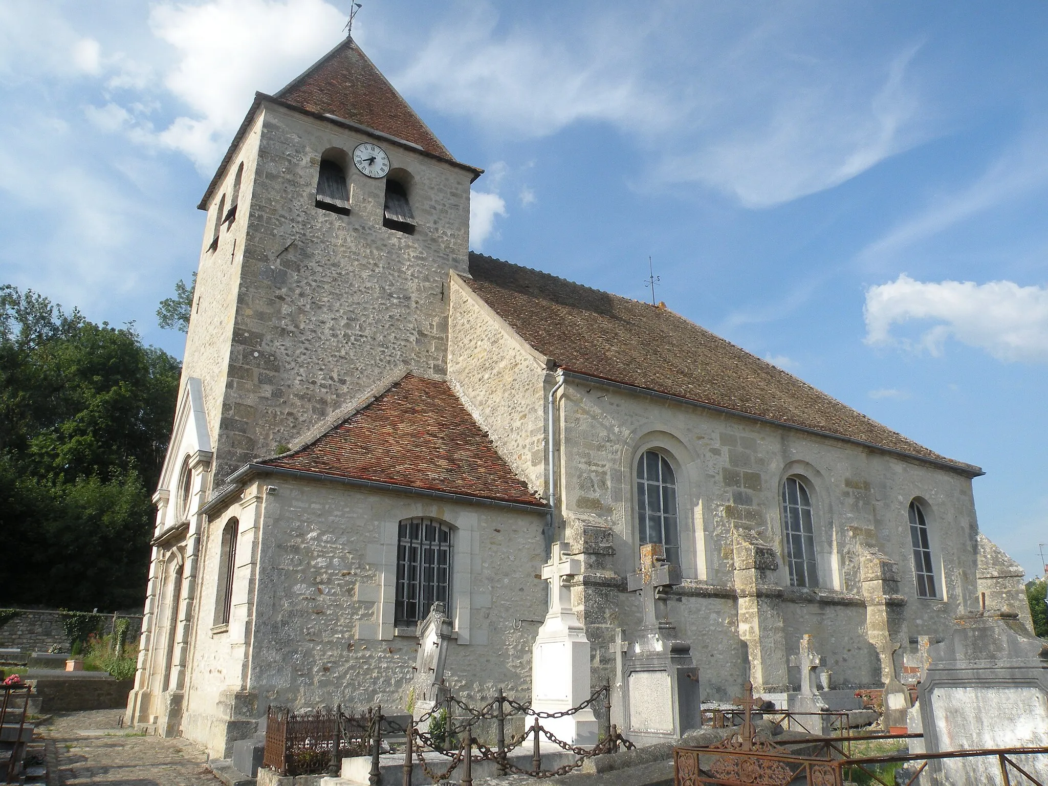 Photo showing: Église Saint-Cyr-et-Sainte-Julitte de Saint-Cyr-en-Arthies