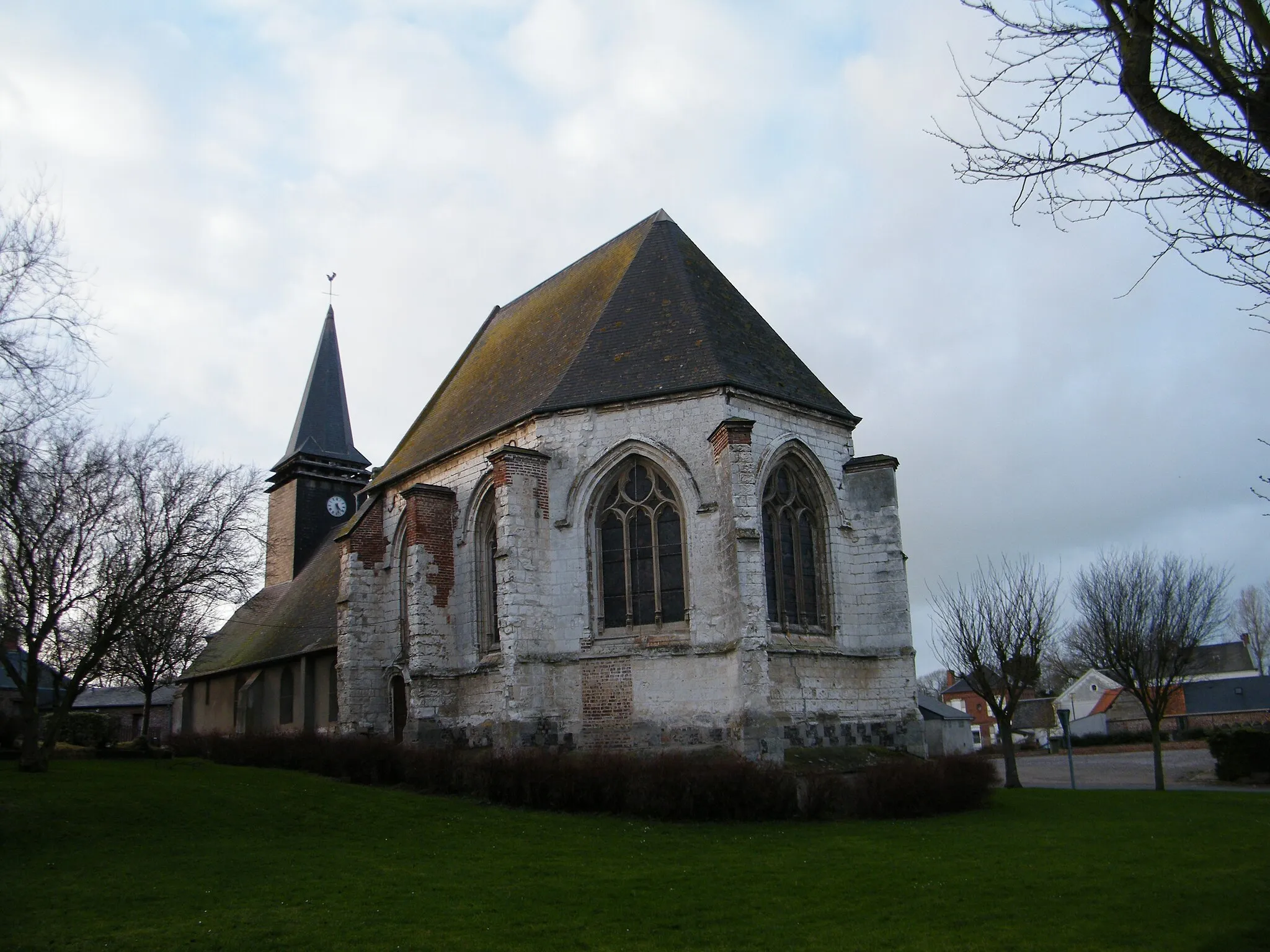 Photo showing: L'église Sainte-Marie-Madeleine de Woignarue (Somme), France.