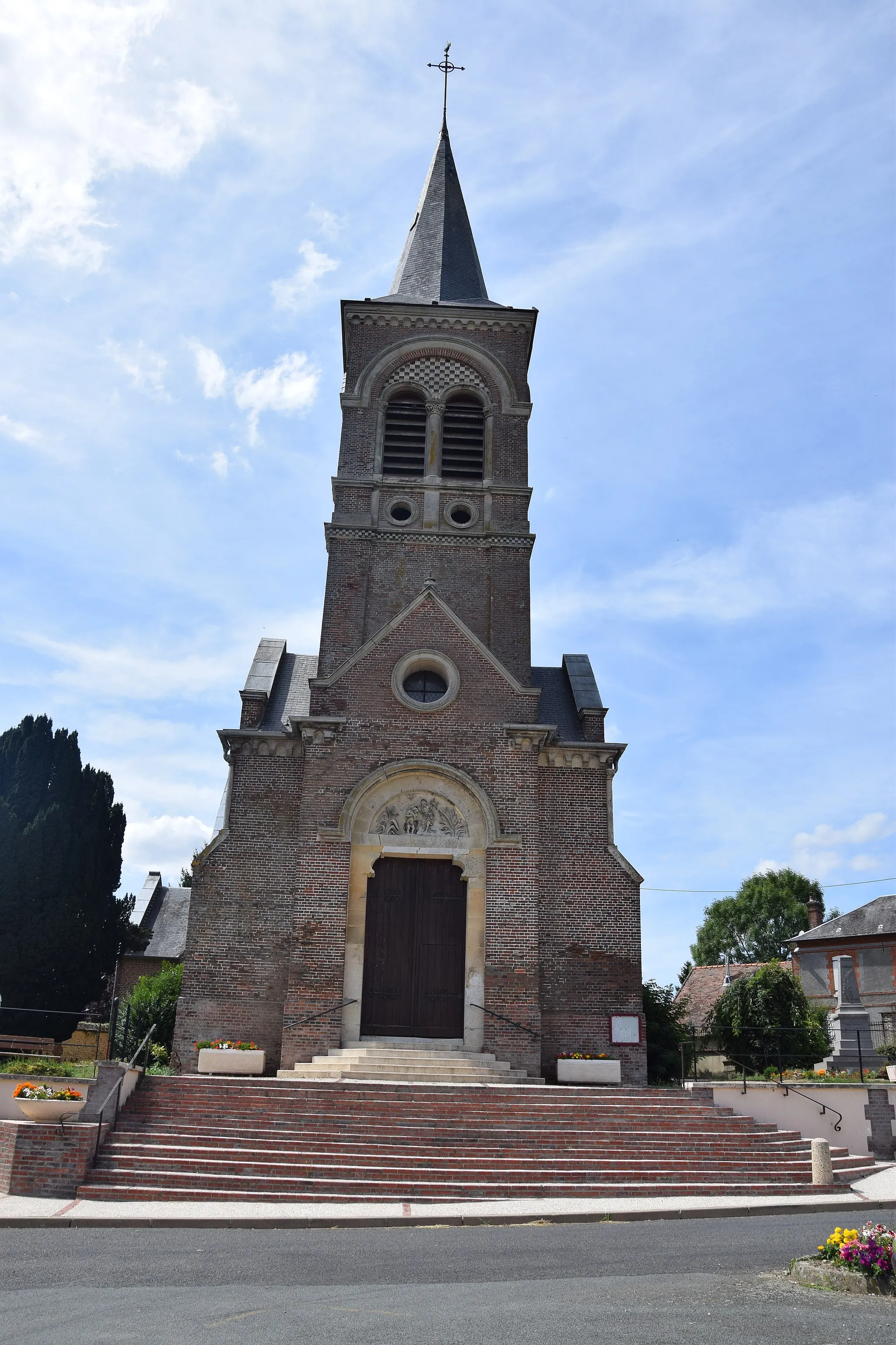 Photo showing: Église Saint-Jean-Baptiste de Lalandelle