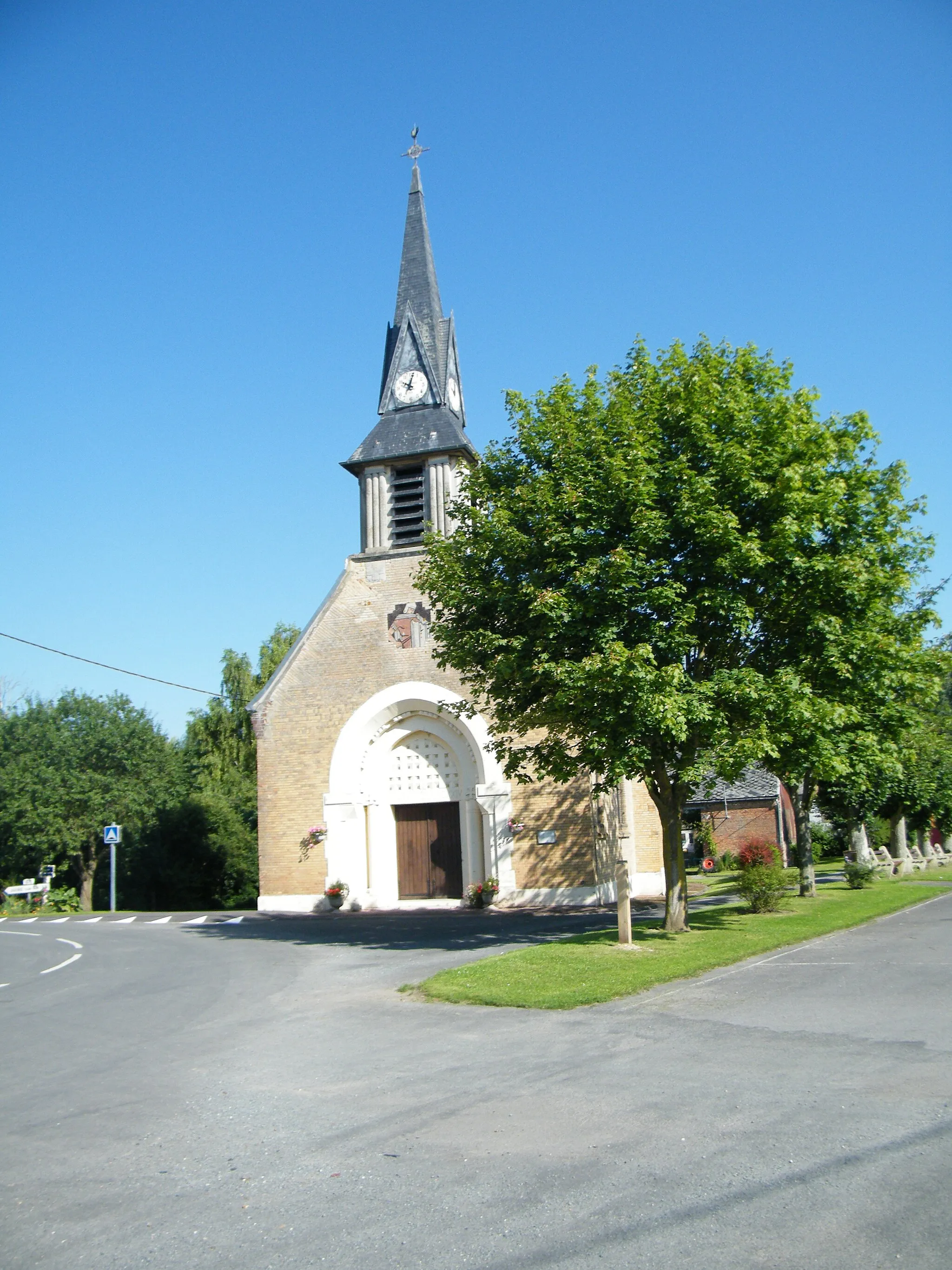 Photo showing: église Saint-Martin.