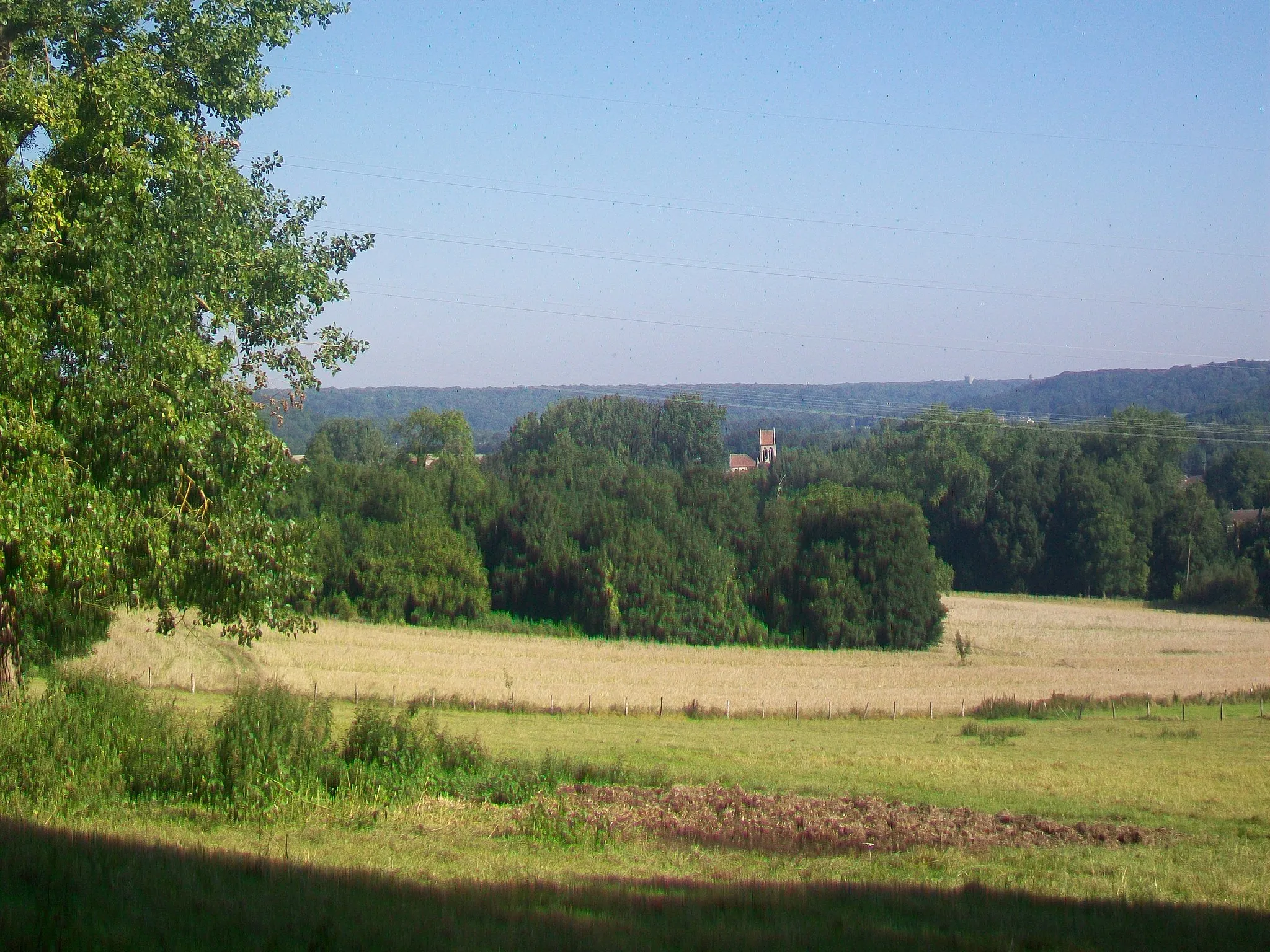 Photo showing: Vue vers le village depuis le sud-ouest.