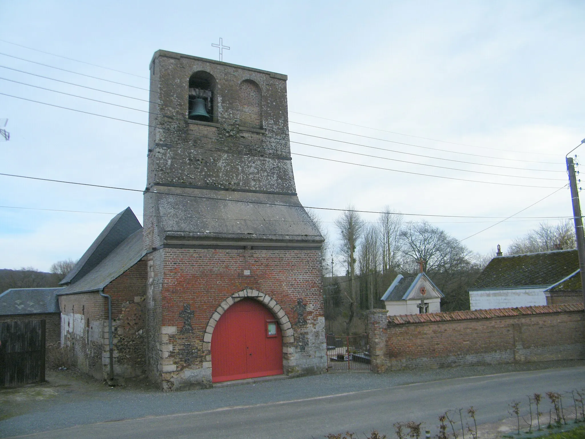 Photo showing: L'église de Cahon.