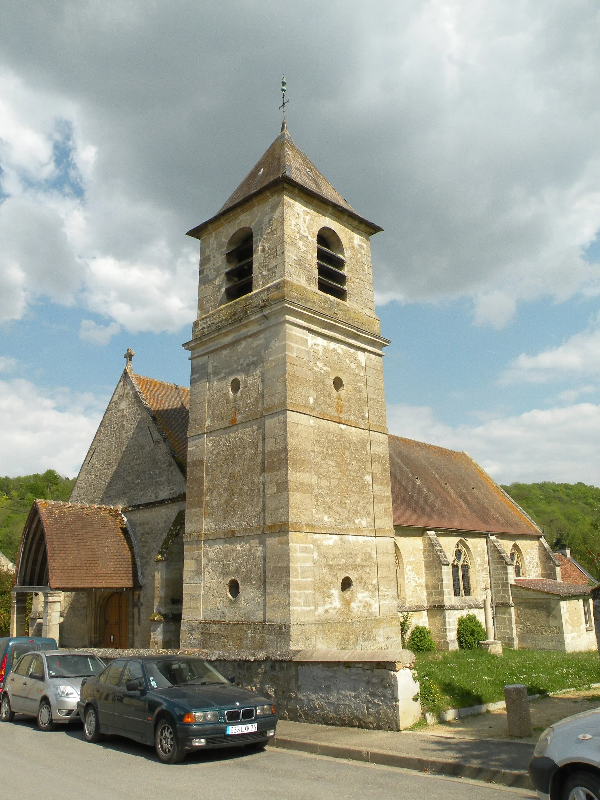 Photo showing: eglise de la commune de Blaincourt-lès-Précy, oise france