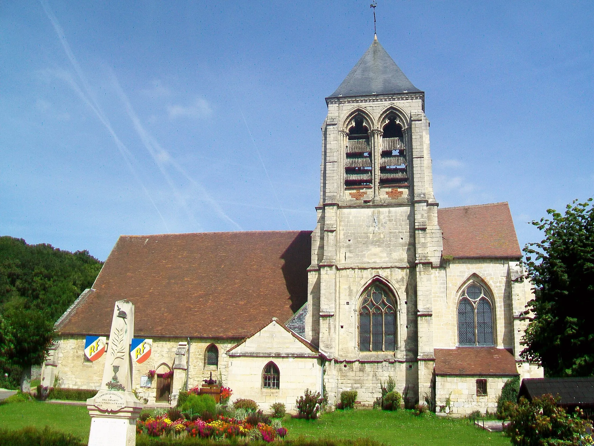 Photo showing: L'église Saint-Martin de Bailleval.