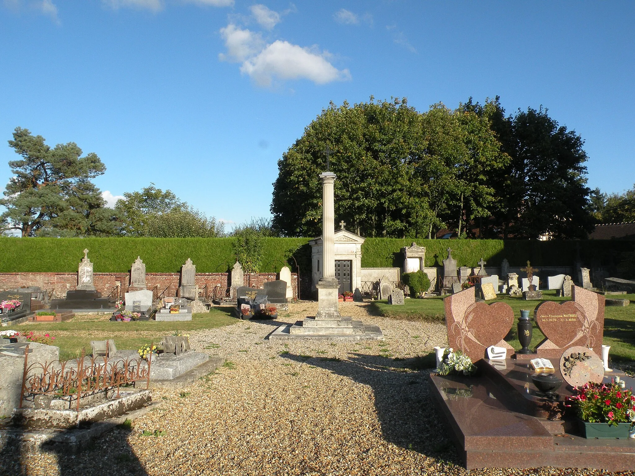 Photo showing: cimetière de La Neuville-Garnier