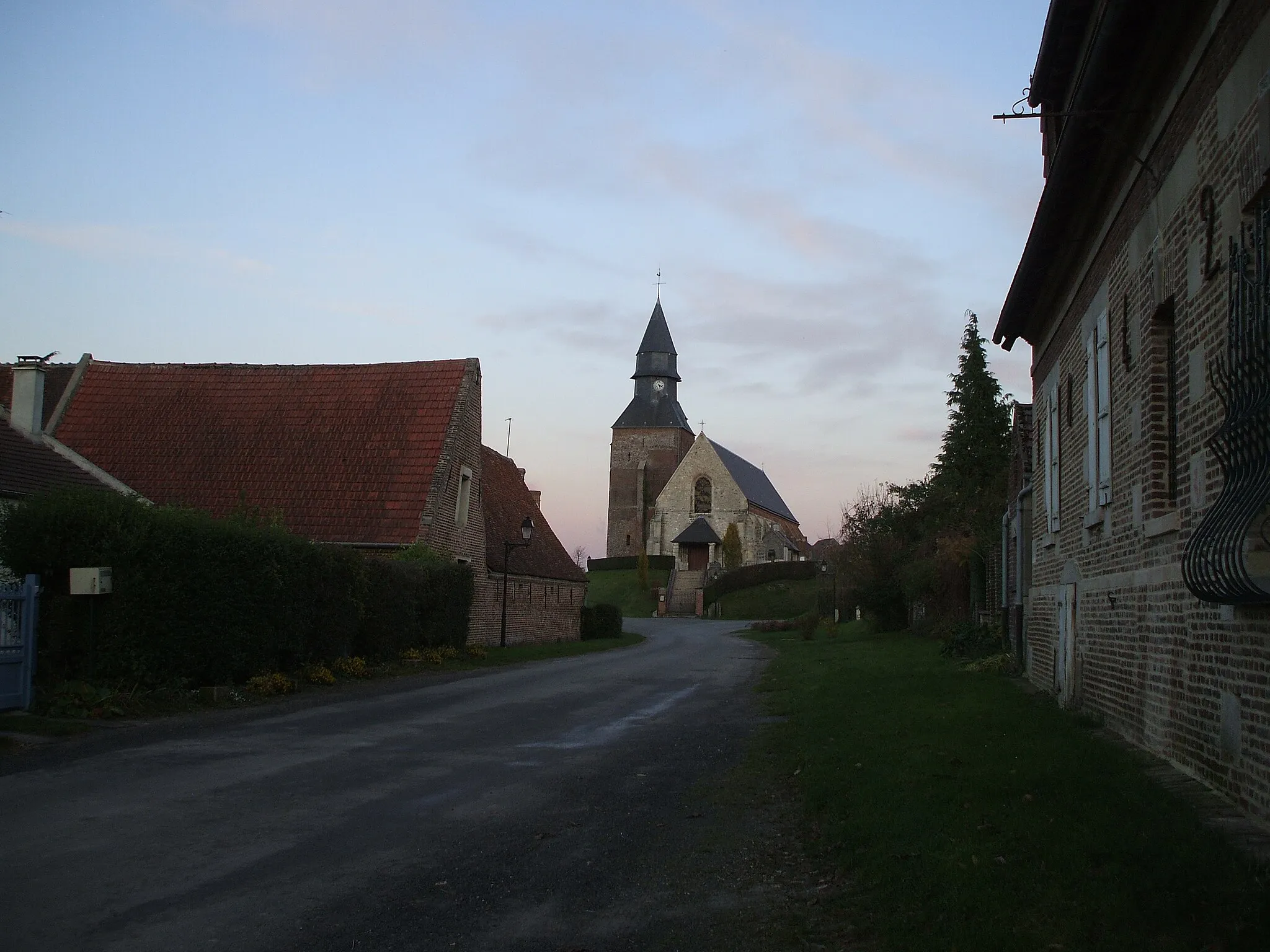 Photo showing: église de Silly-Tillard oise france