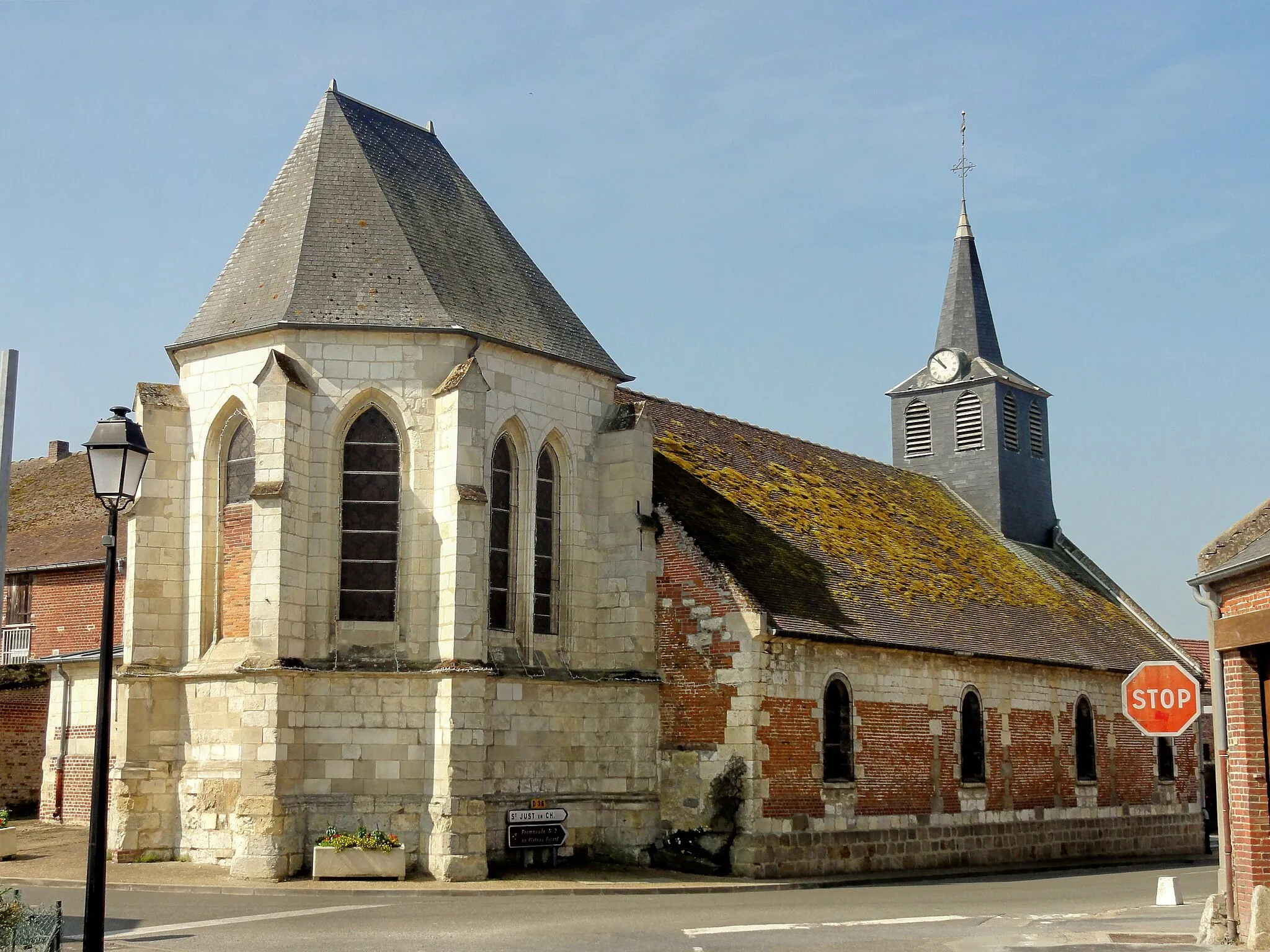 Photo showing: Vue depuis le nord-est.